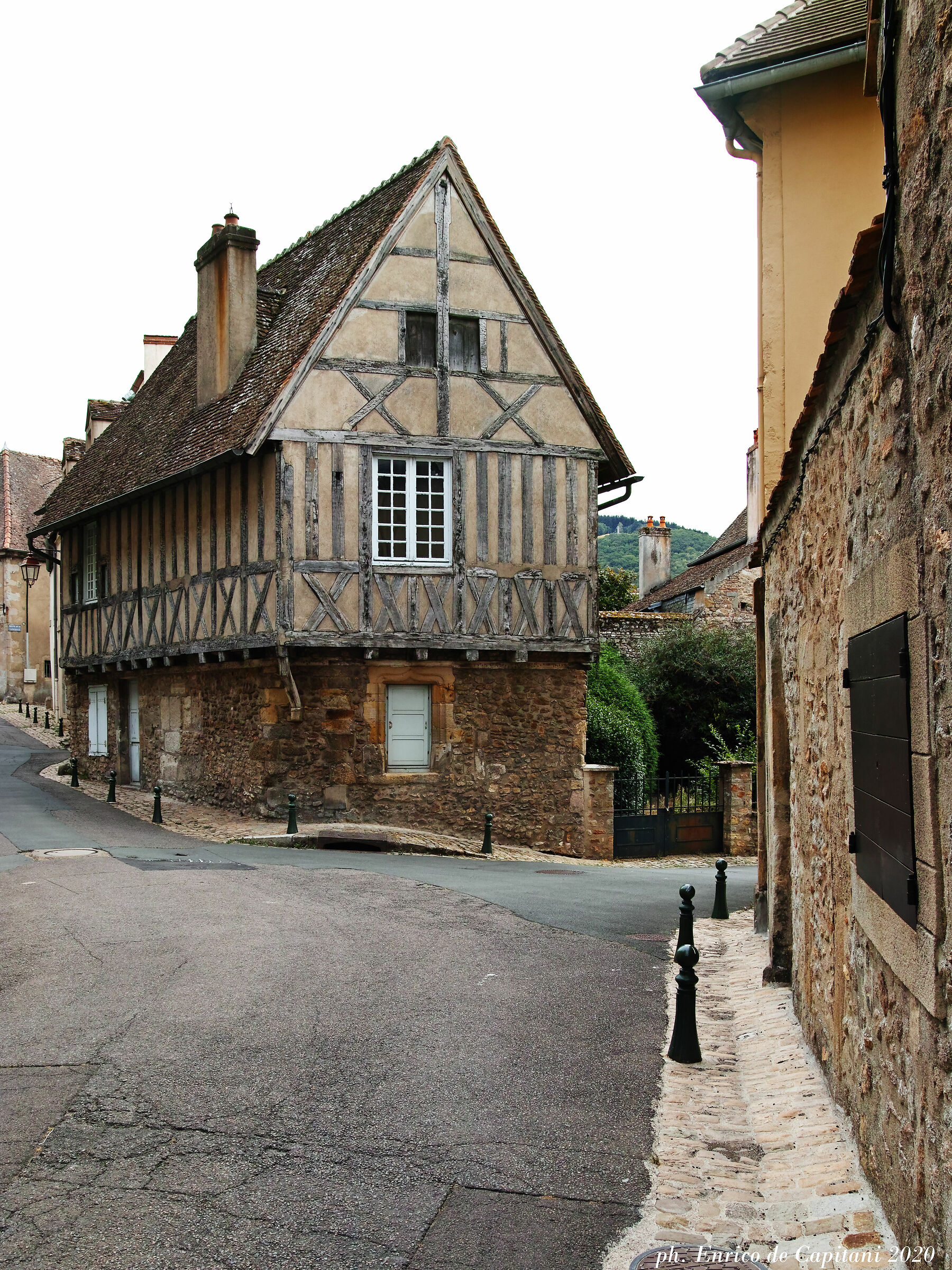 Un'antica casa ad Autun