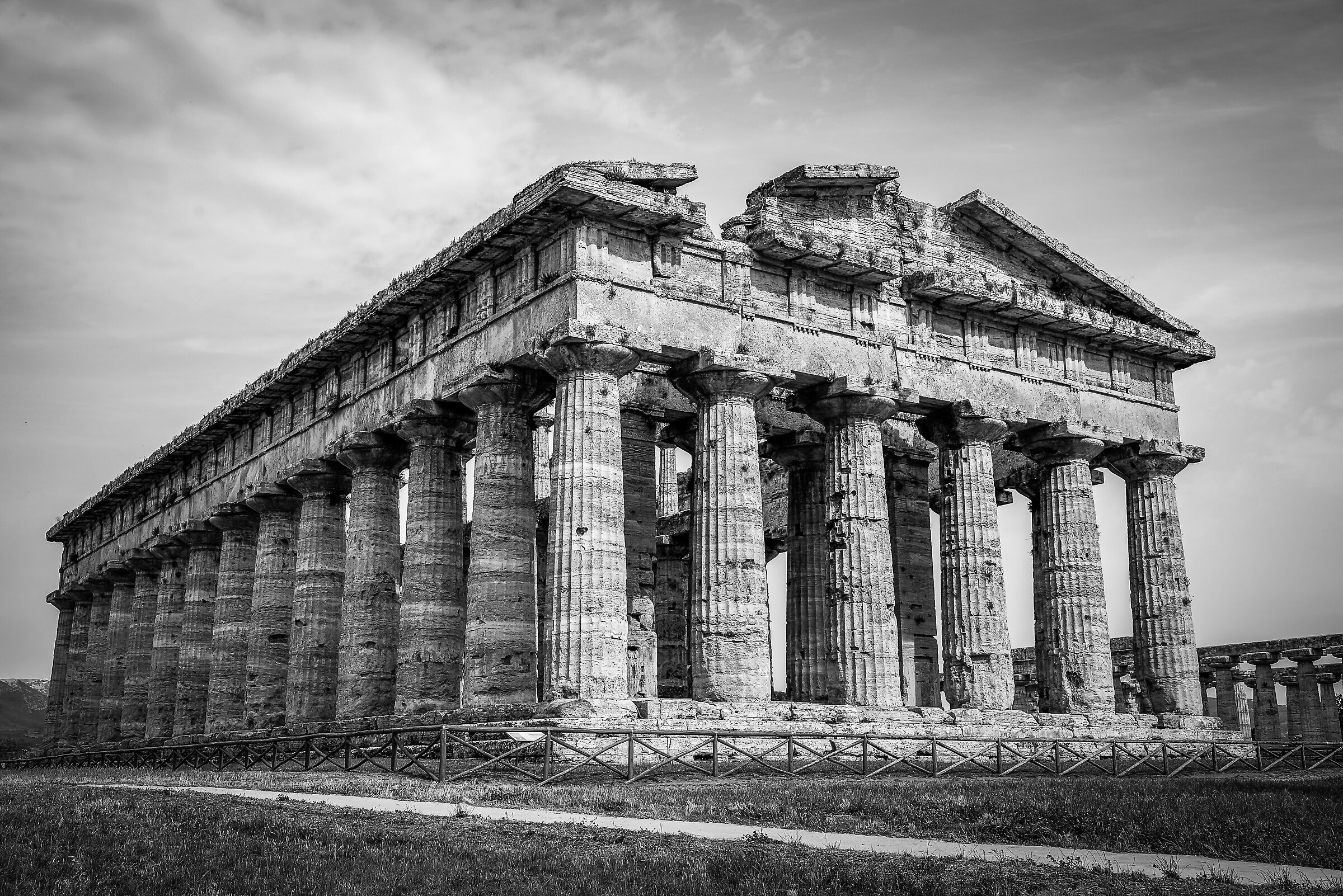 Paestum in bianco e nero