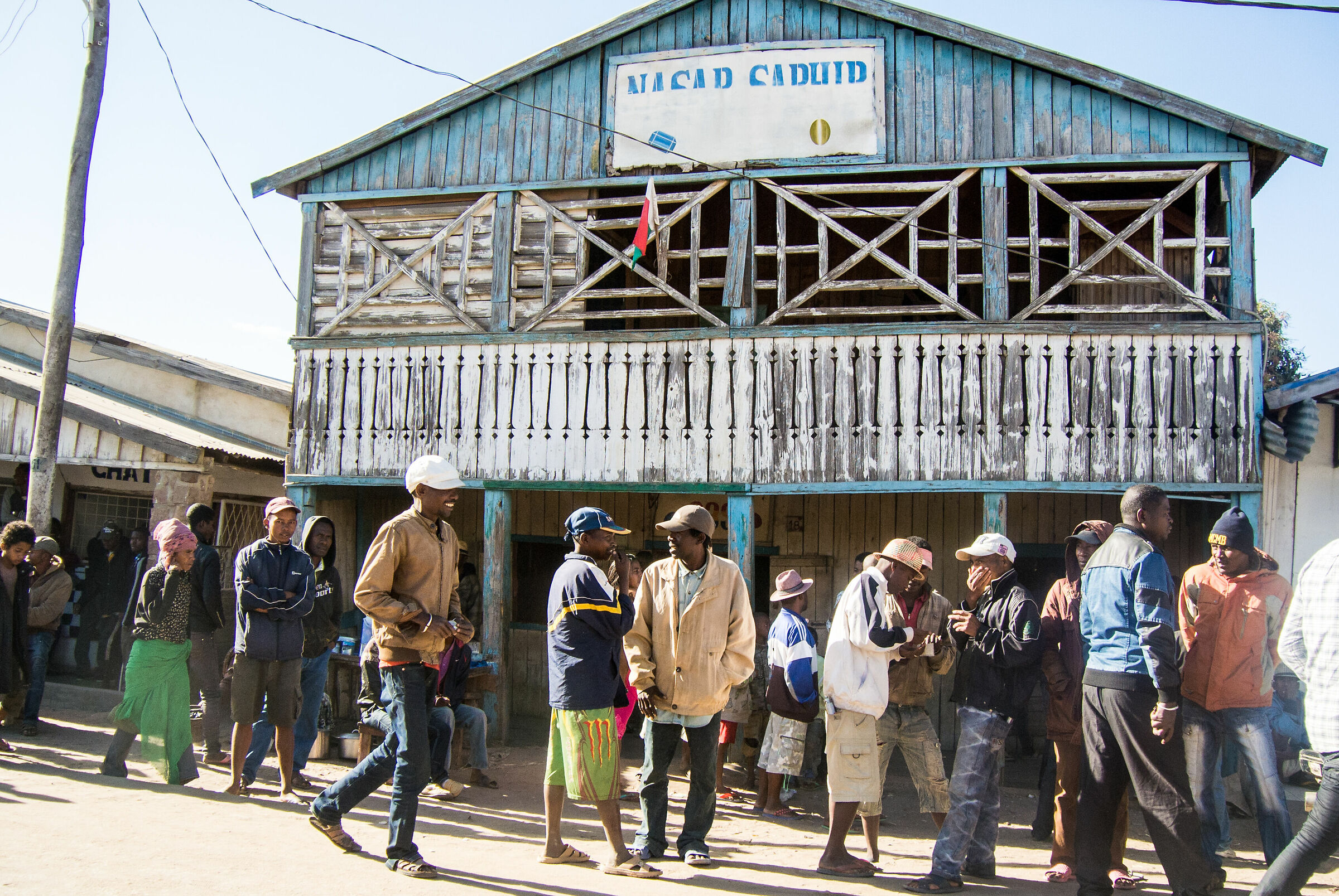 Ilakaka.Mercato degli zaffiri