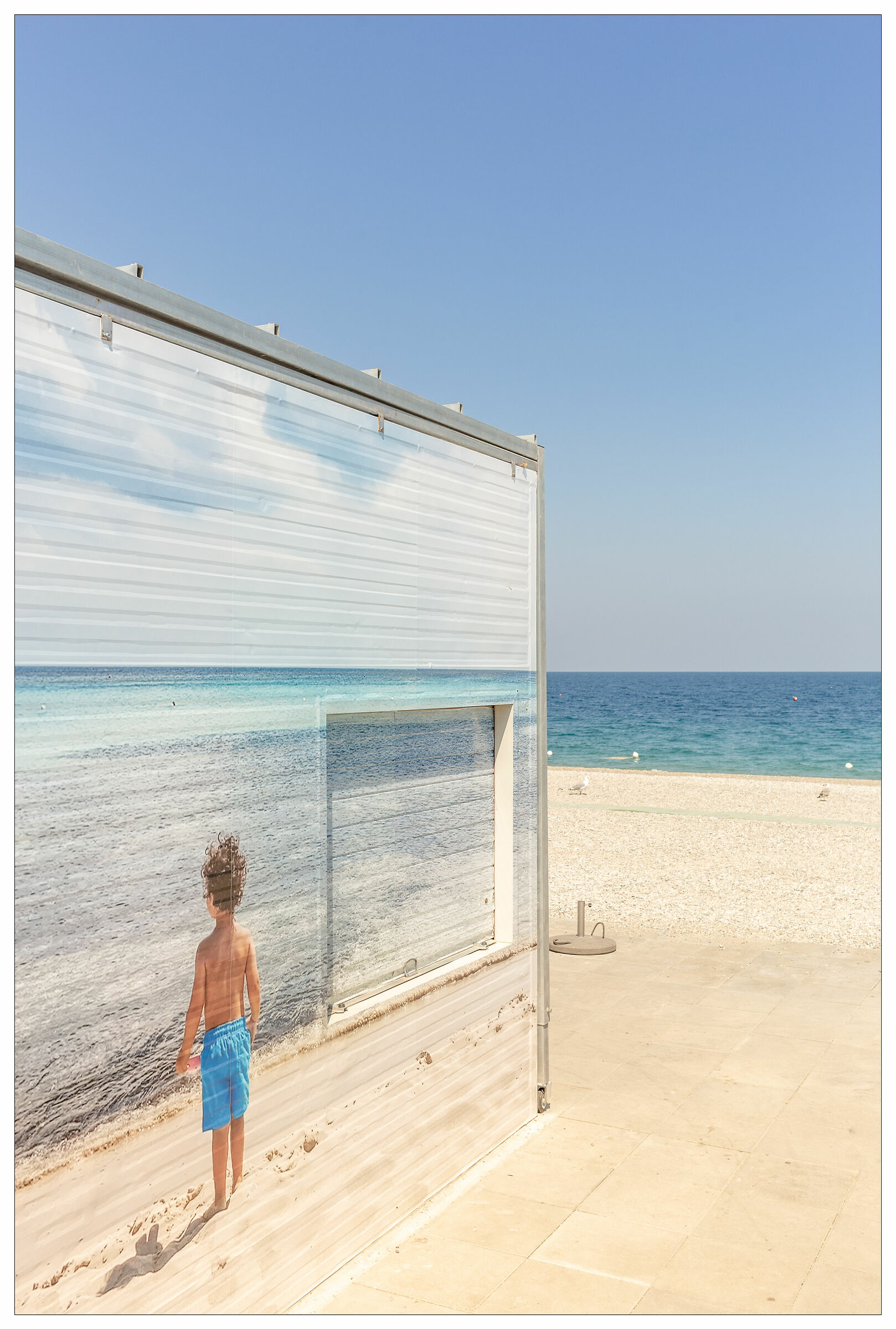 Blue Shorts, New100149