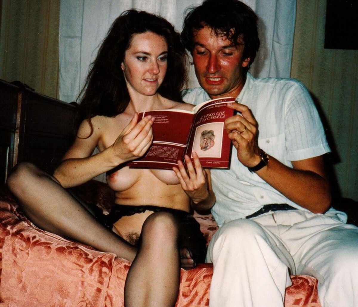 Elena with Charles in 1989