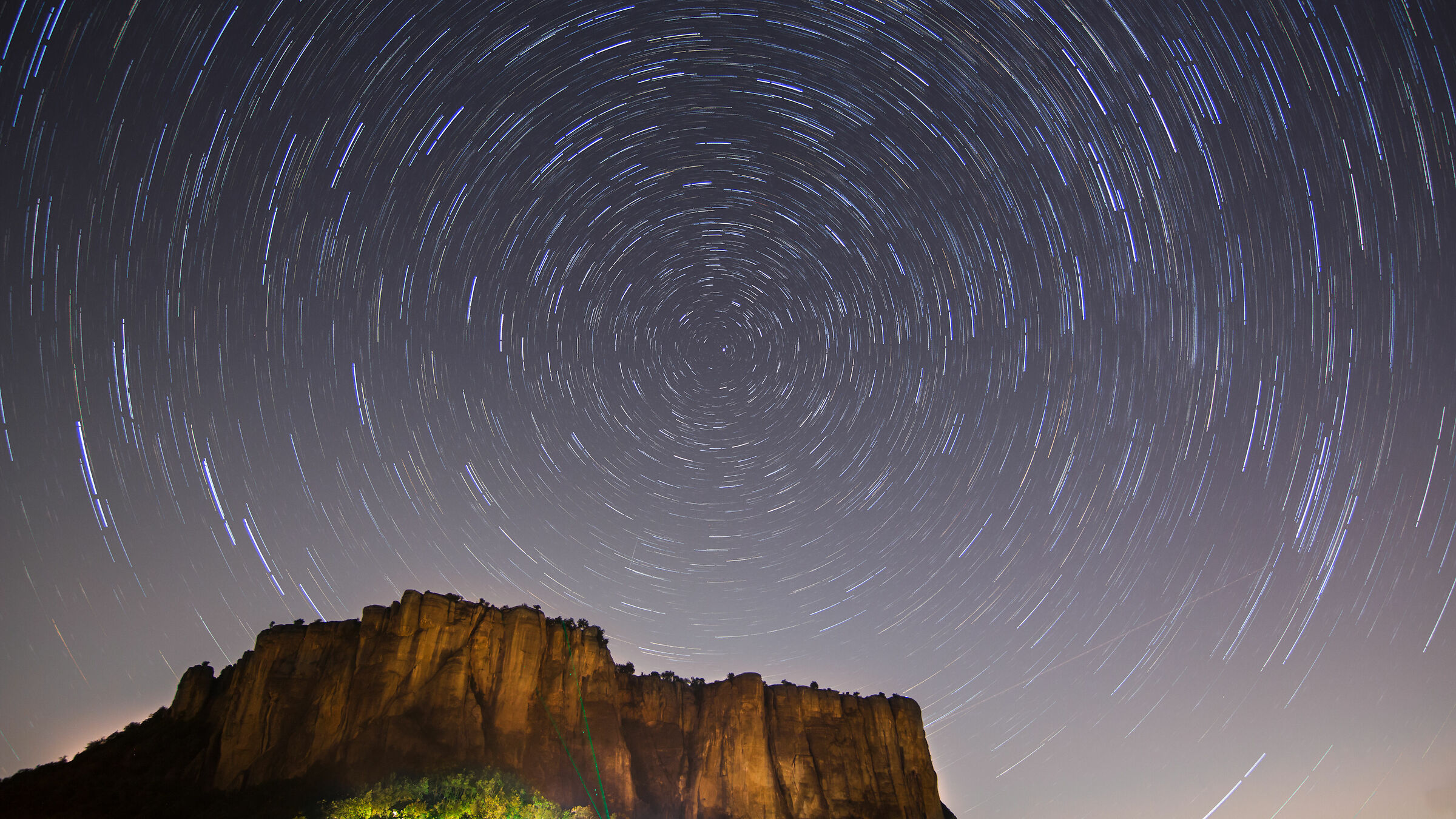 My first Startrail