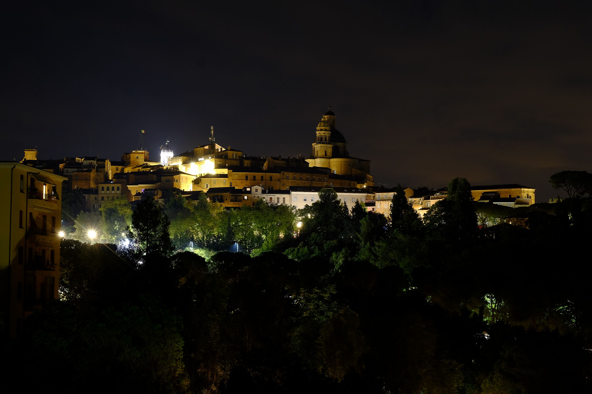 Macerata by night