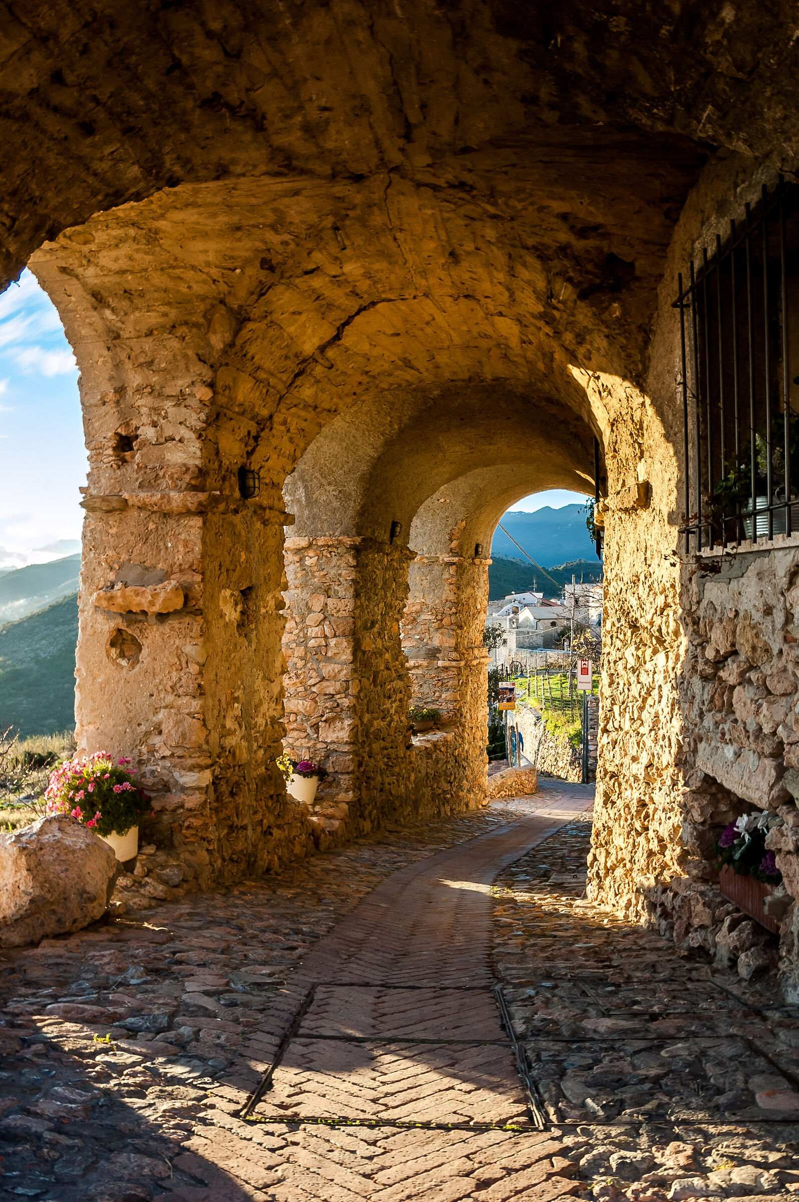 Verezzi verso il tramonto