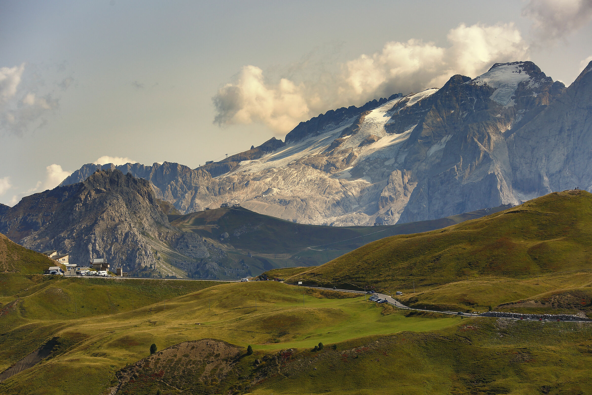 Saddle and Marmolada Pass