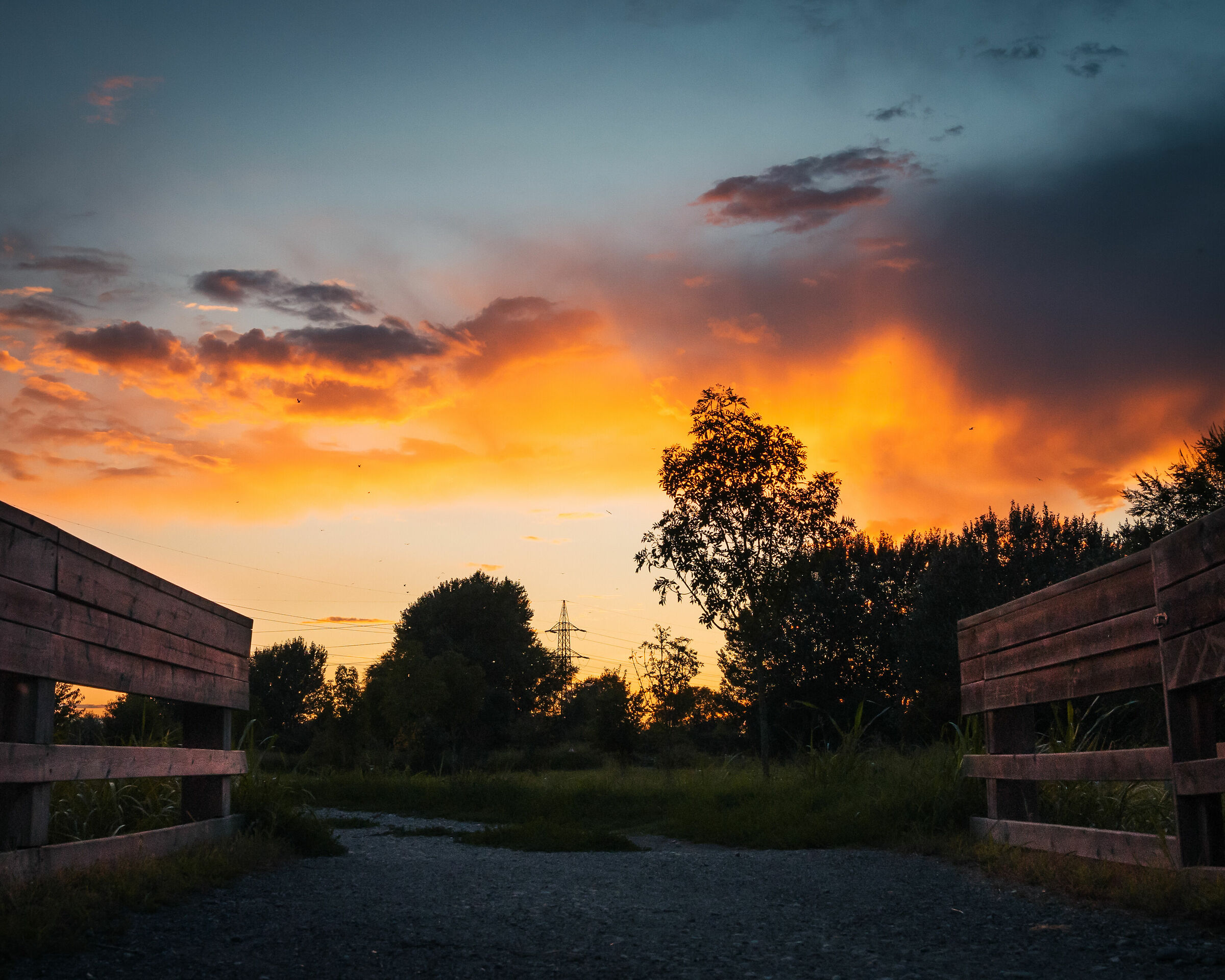 La serenità del tramonto