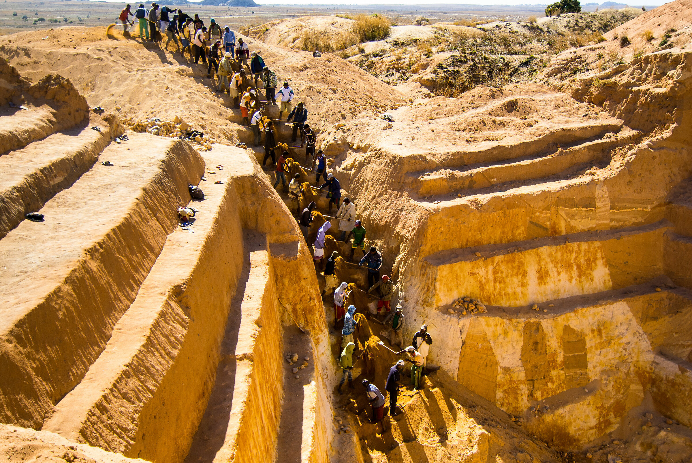 Fin giù nell'inferno