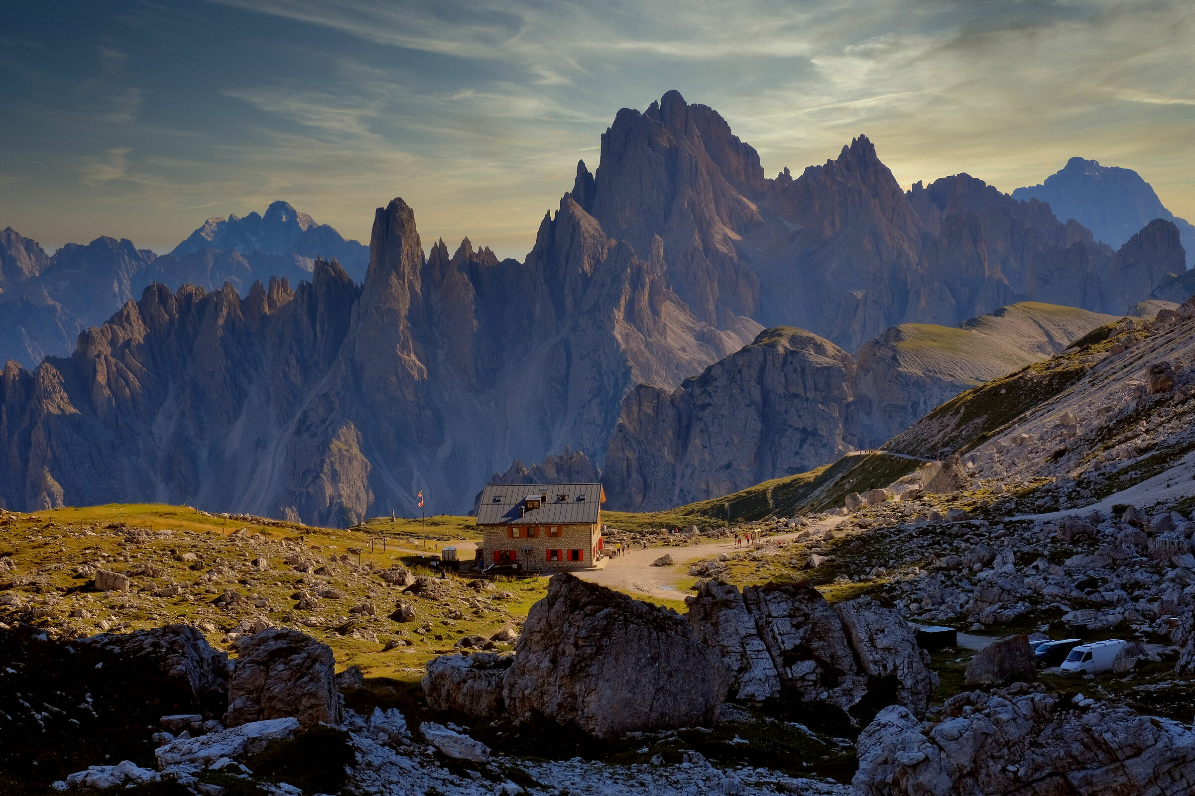 Rifugio Lavaredo e Cadini di Misurina