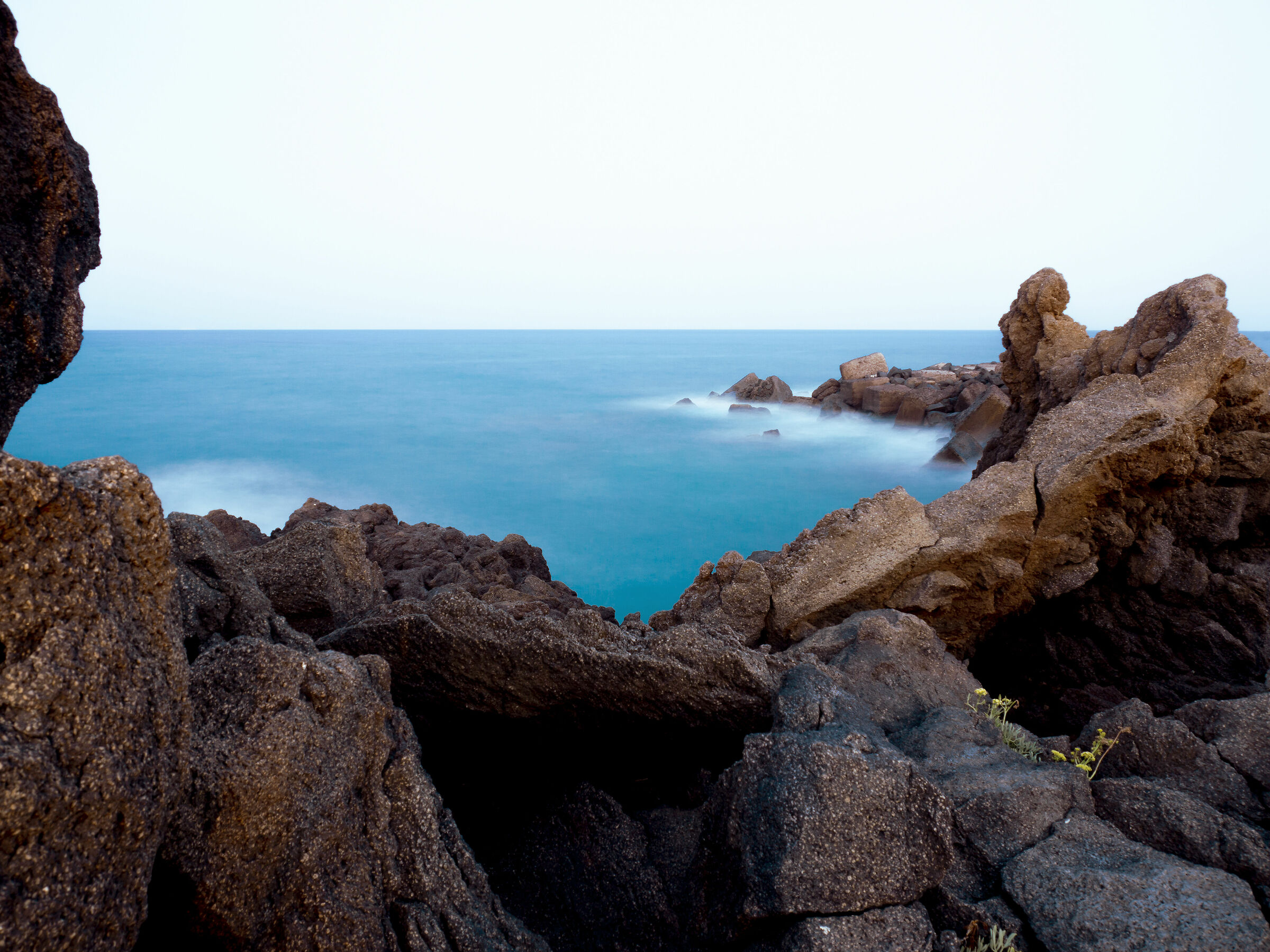 Dagli scogli en plein air