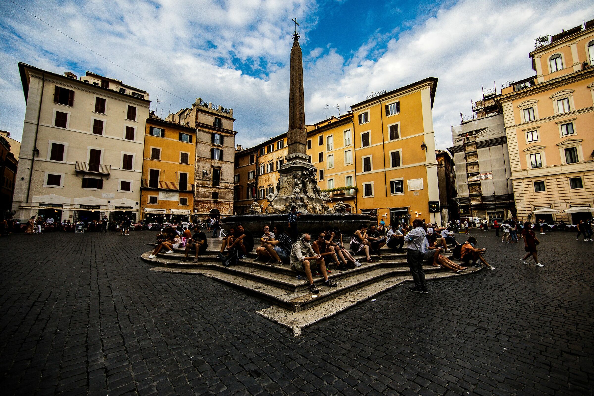 La fontana di Piazza della Rotonda