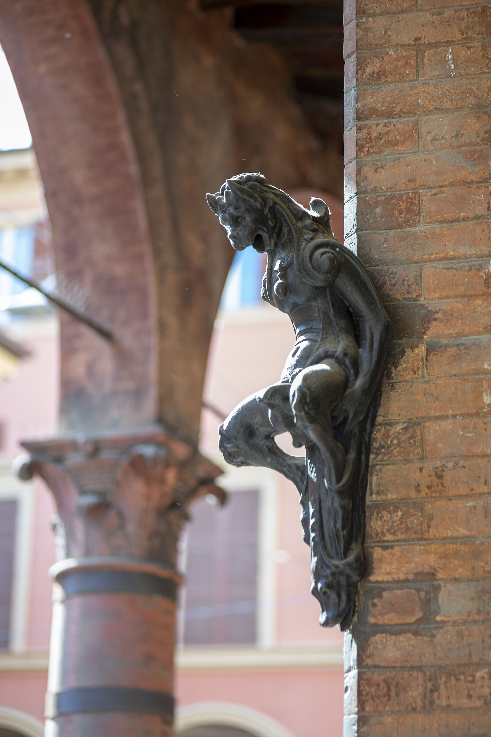 Gargoyle in via D'Azeglio