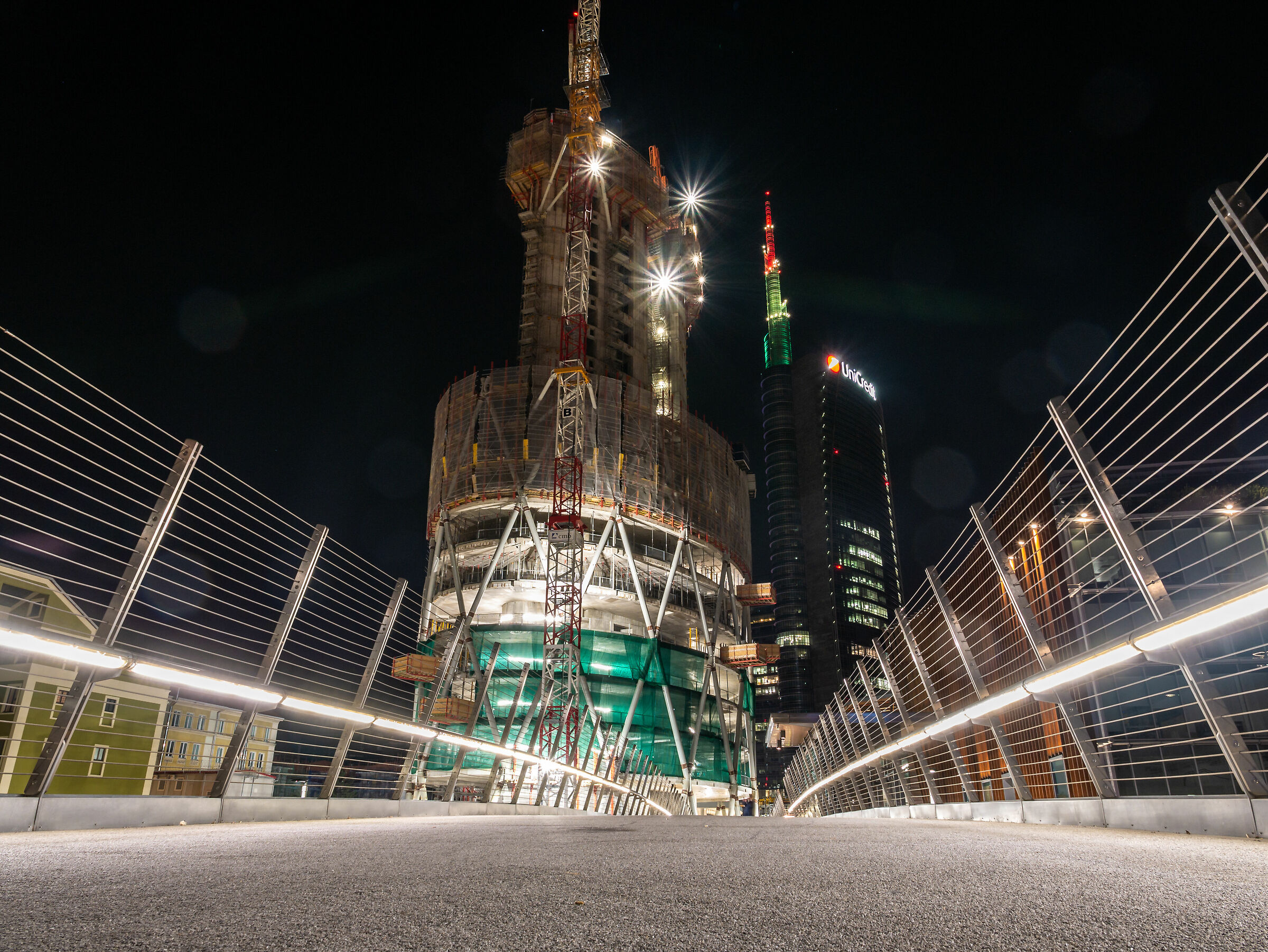 Passerella ciclopedonale Melchiorre Gioa - Milano