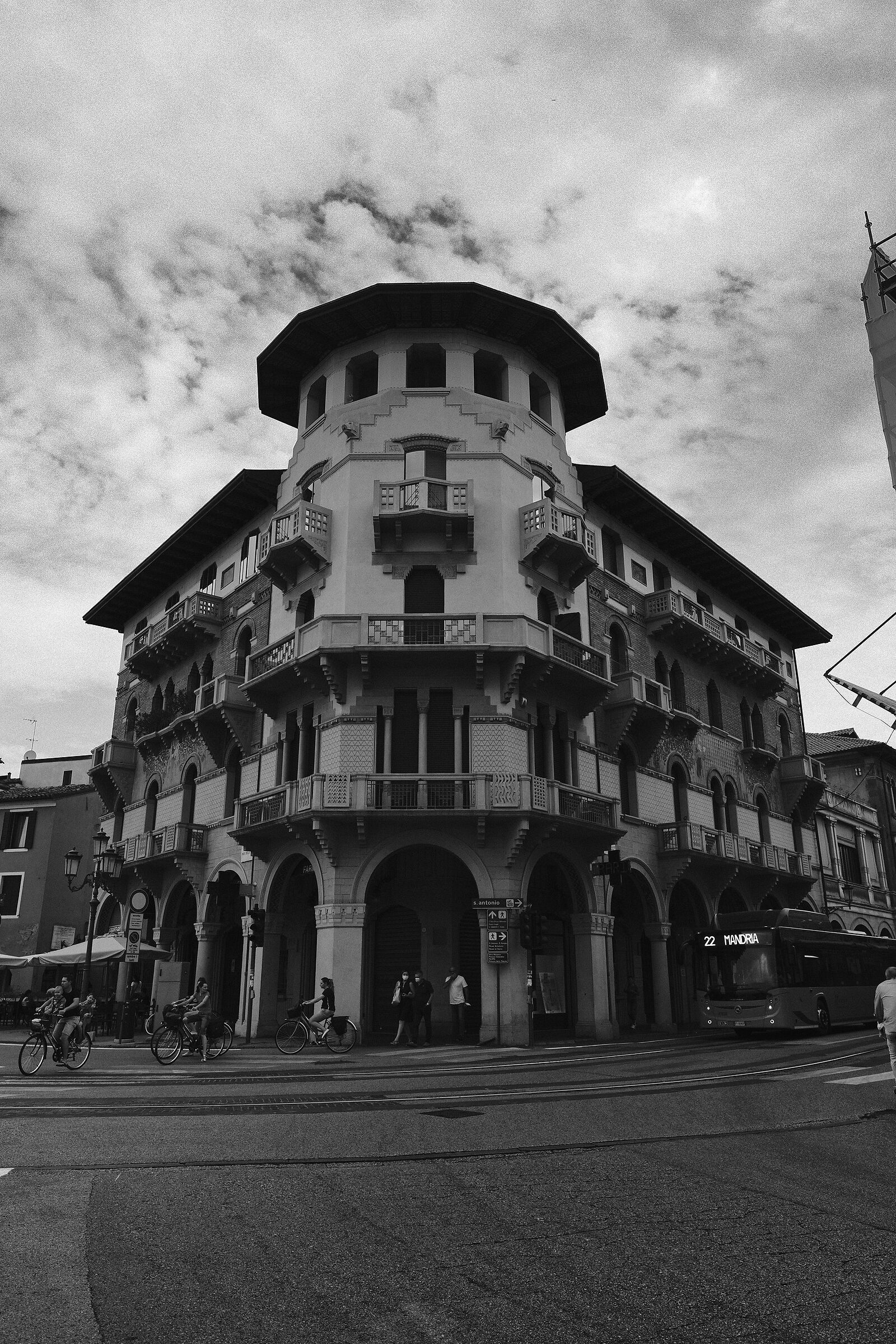 Girando per Padova con la nuova fuji