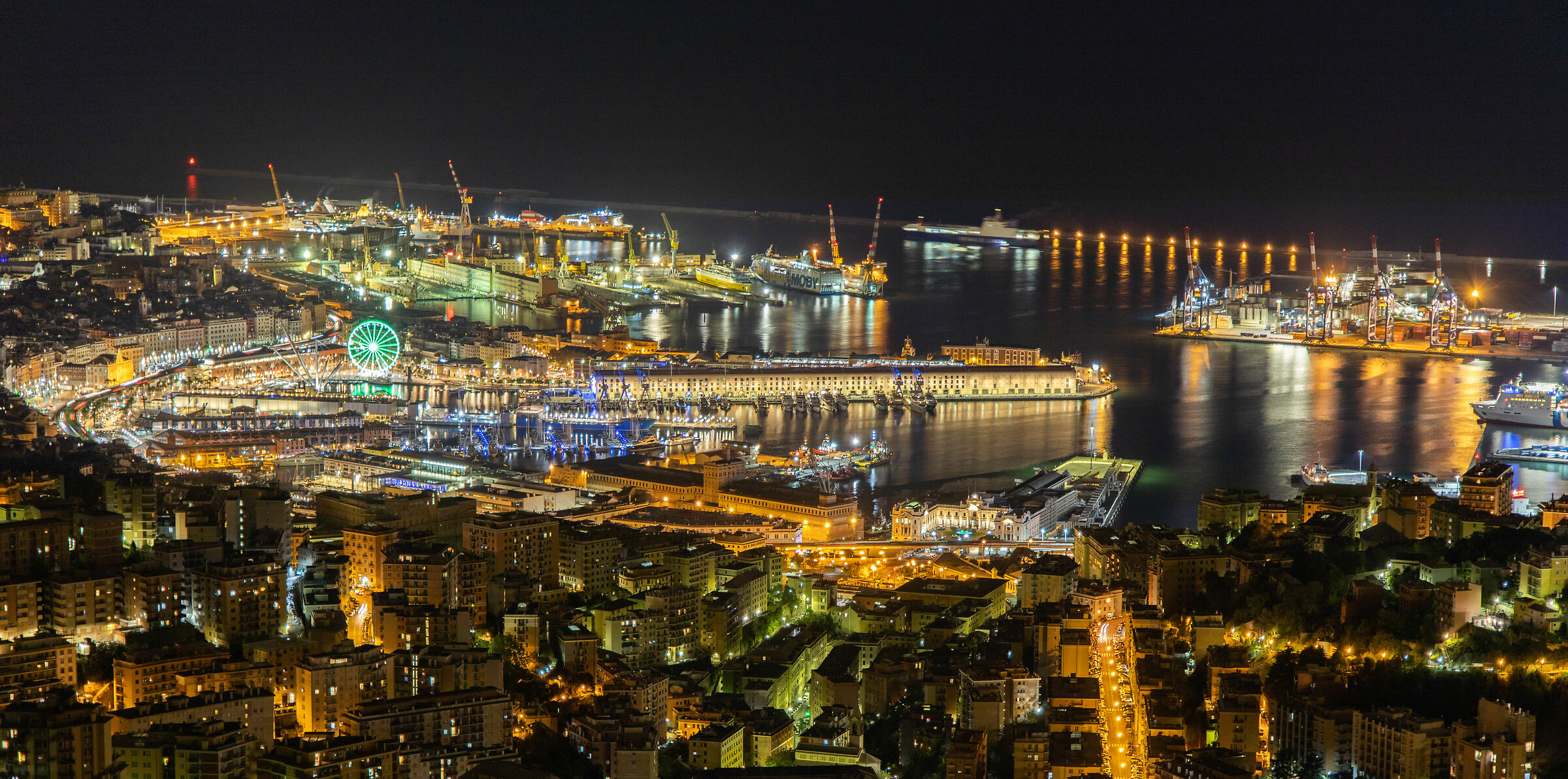 Genoa by night