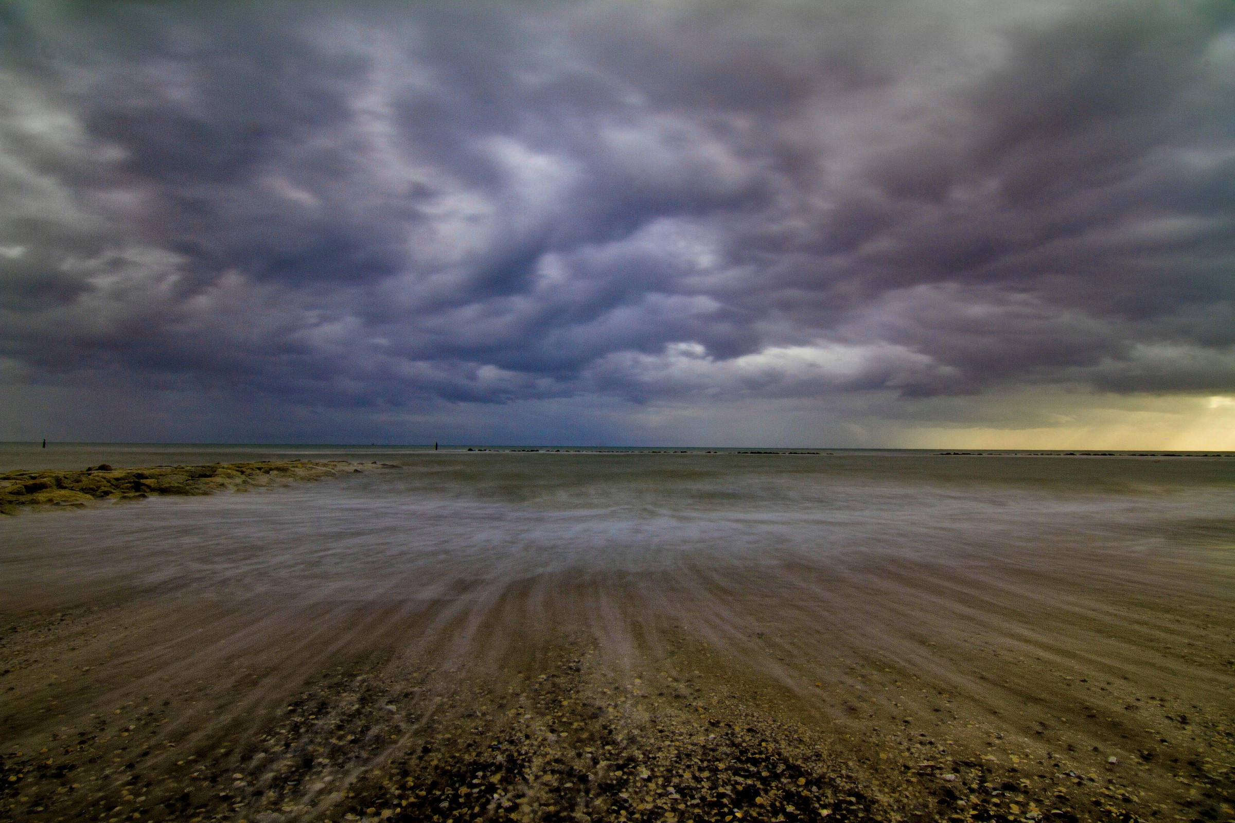 il mare d' inverno a Savio di Cervia