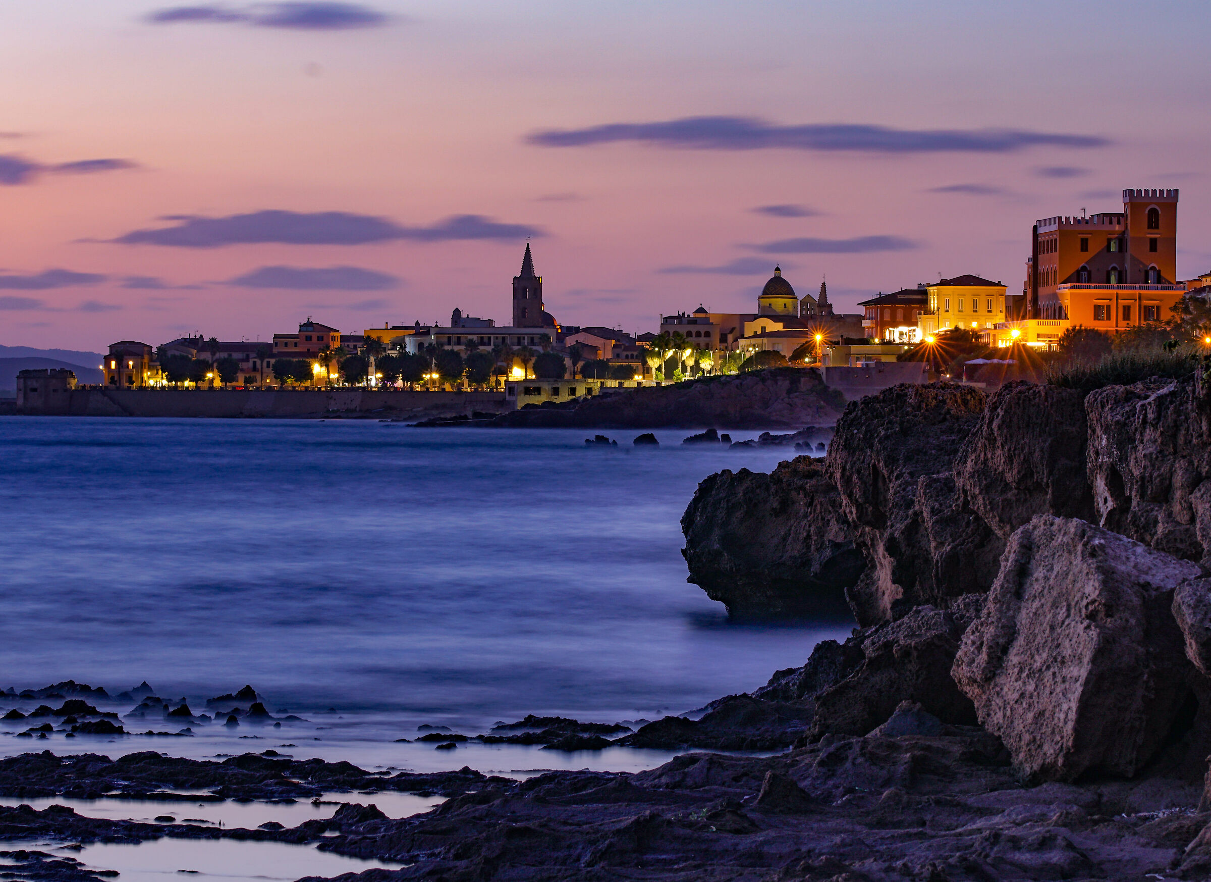 Alghero di sera