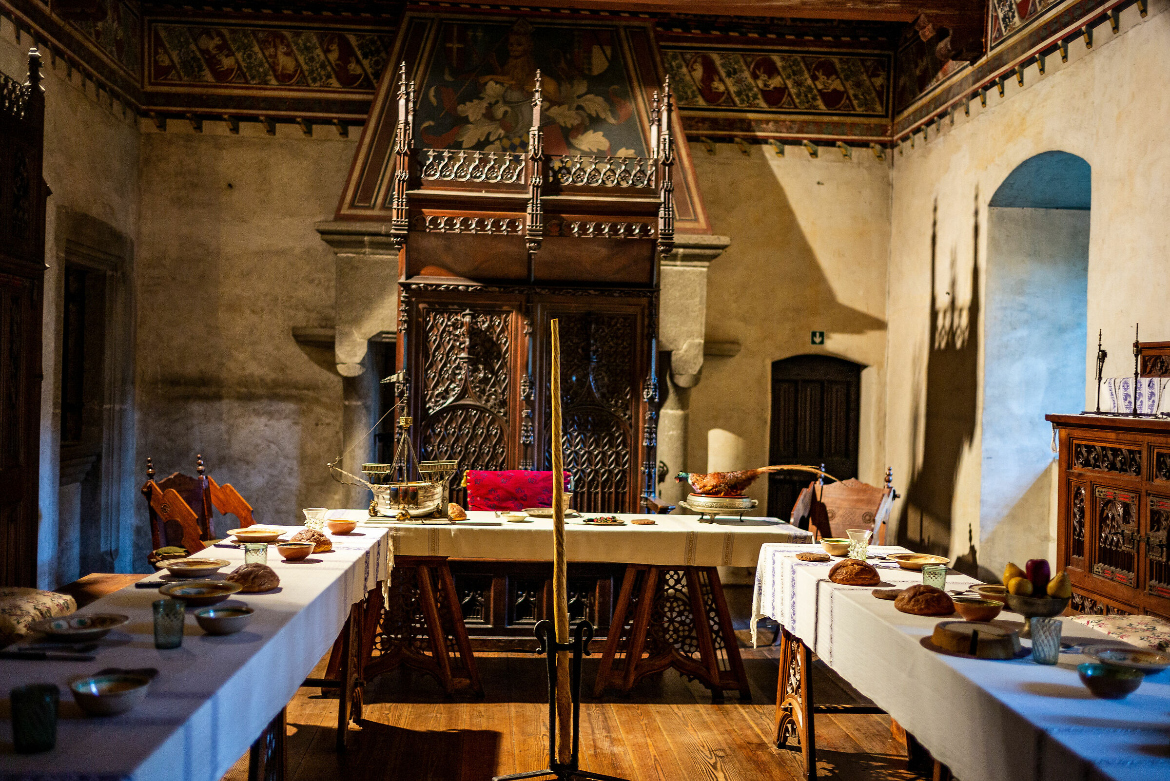 Inside Valentino Castle