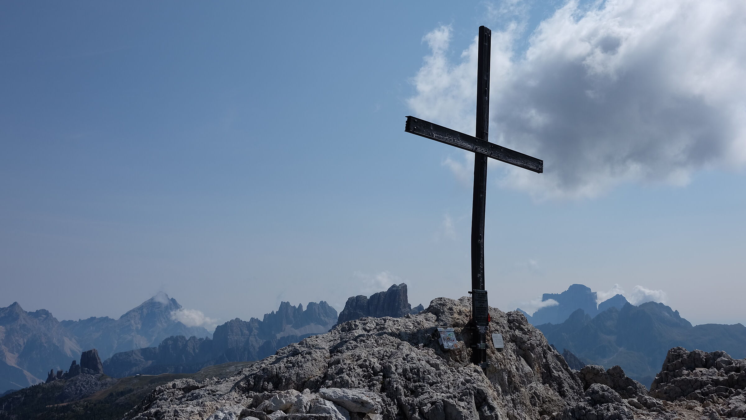 peak of the Sass de Stria