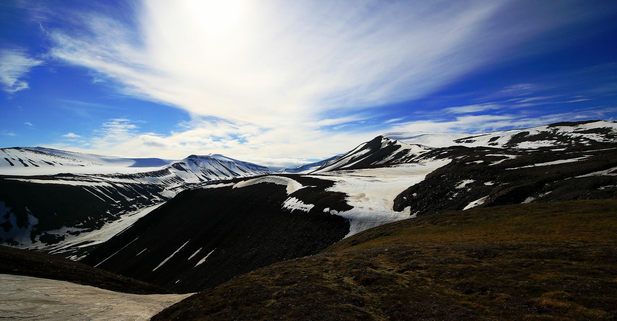 Gli spazi sconfinati delle isole svalbard