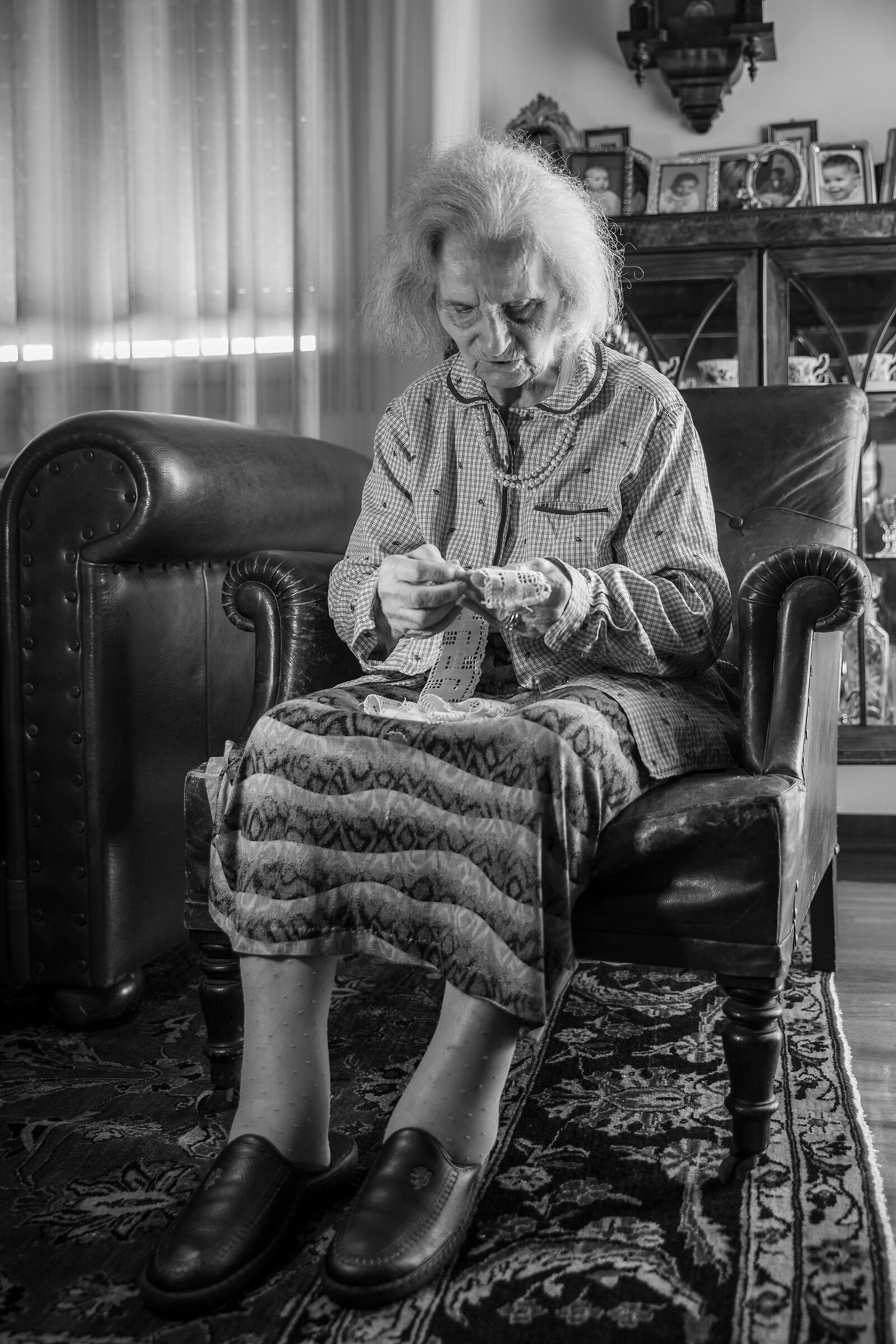 Per un momento nelle sue ciabatte