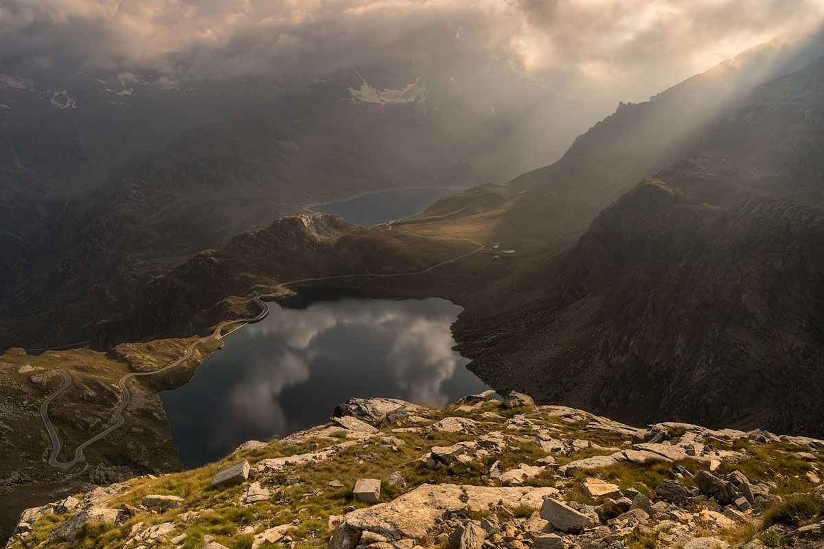 Luce divina al colle del nivolet