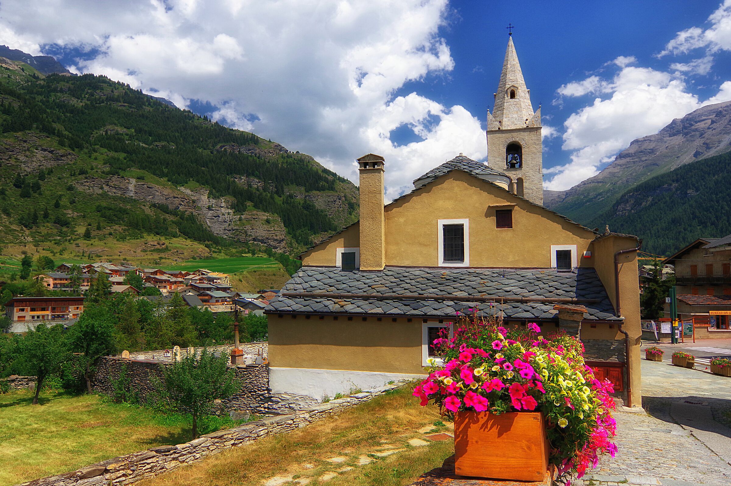 Eglise de Saint Michel, Lanslebourg (Mont Cenis)