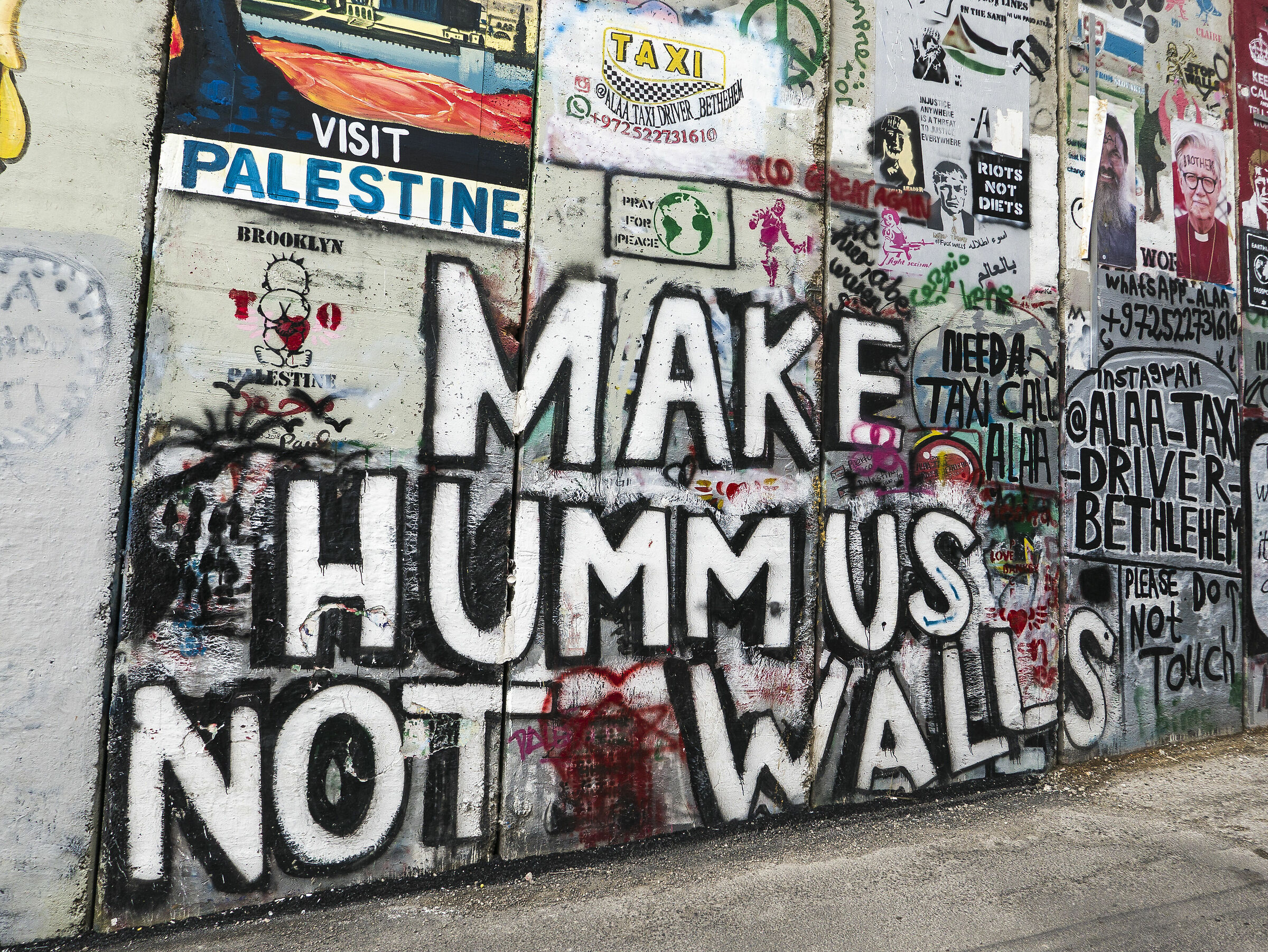 Make hummus not walls