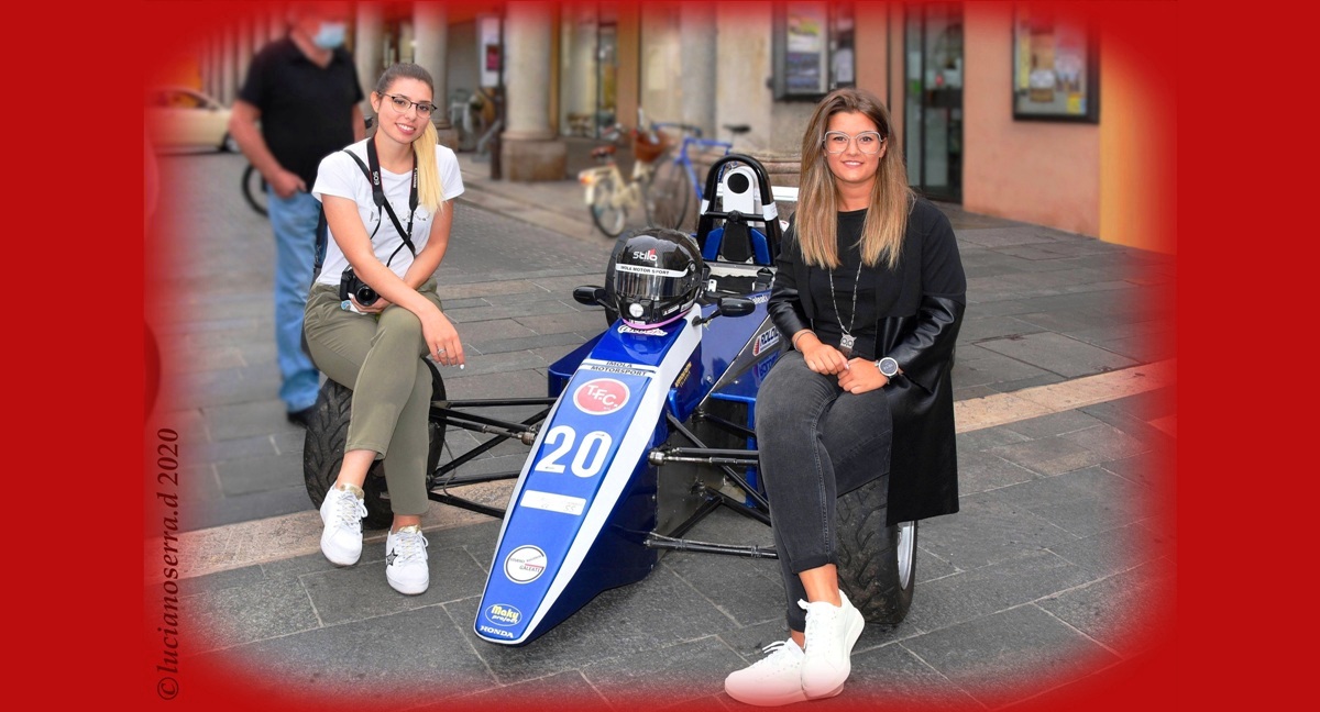 Federica and AnnaLaura at the 2020 Nuvolari Grand Prix