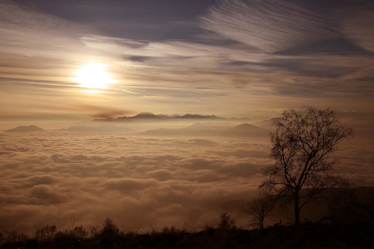 Fantastic light, late afternoon in January to Mottaro