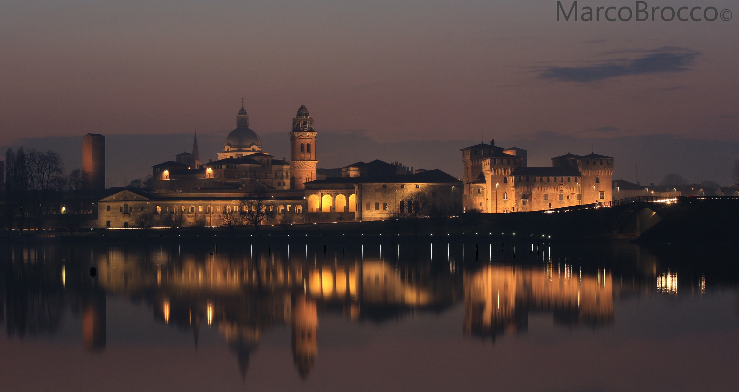 Skyline of Mantova