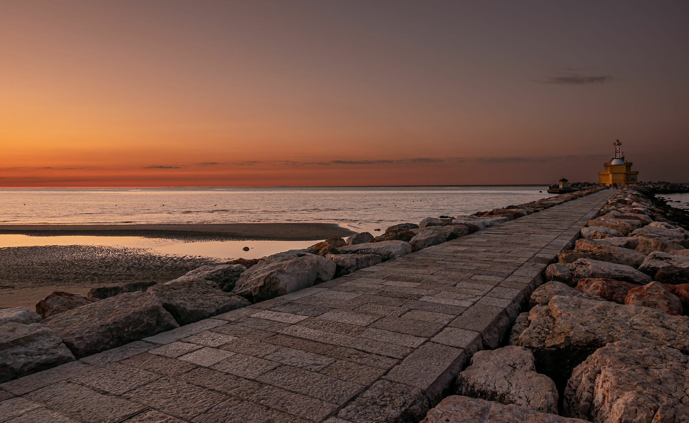 A sunrise in Punta Sabbioni