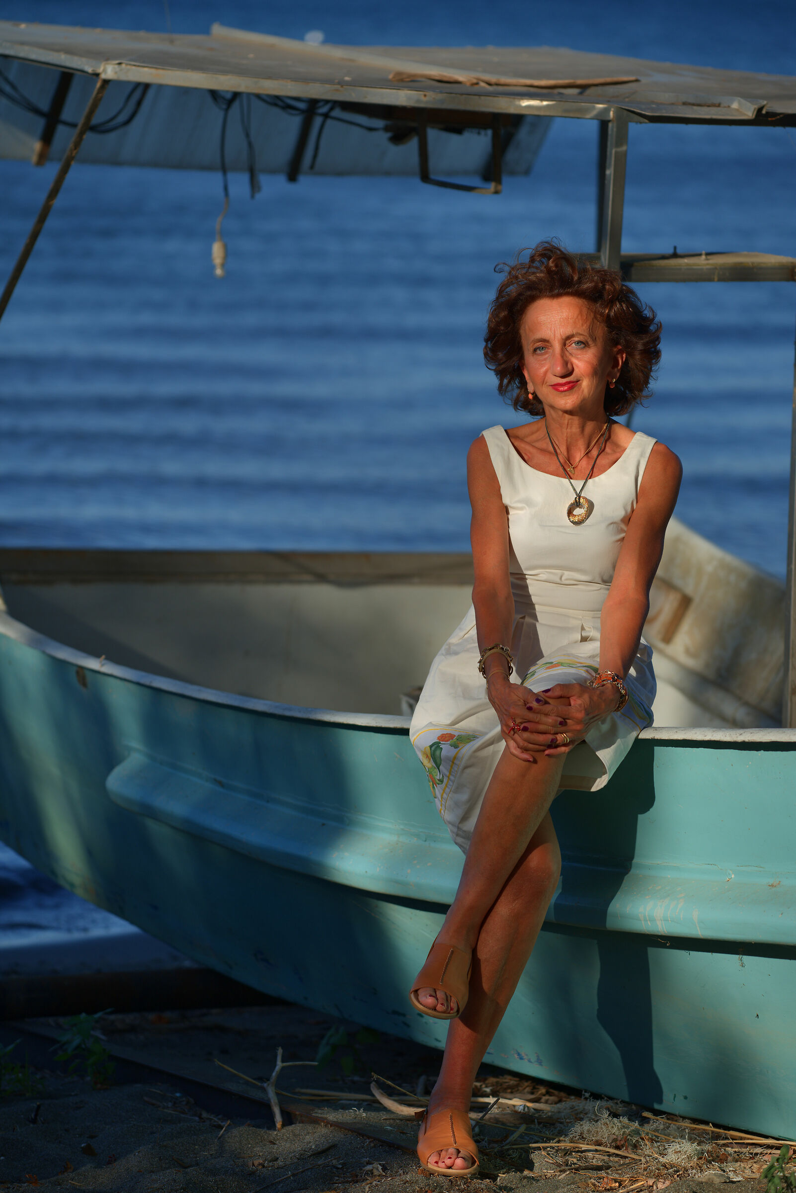 Un soffio di sole al tramonto