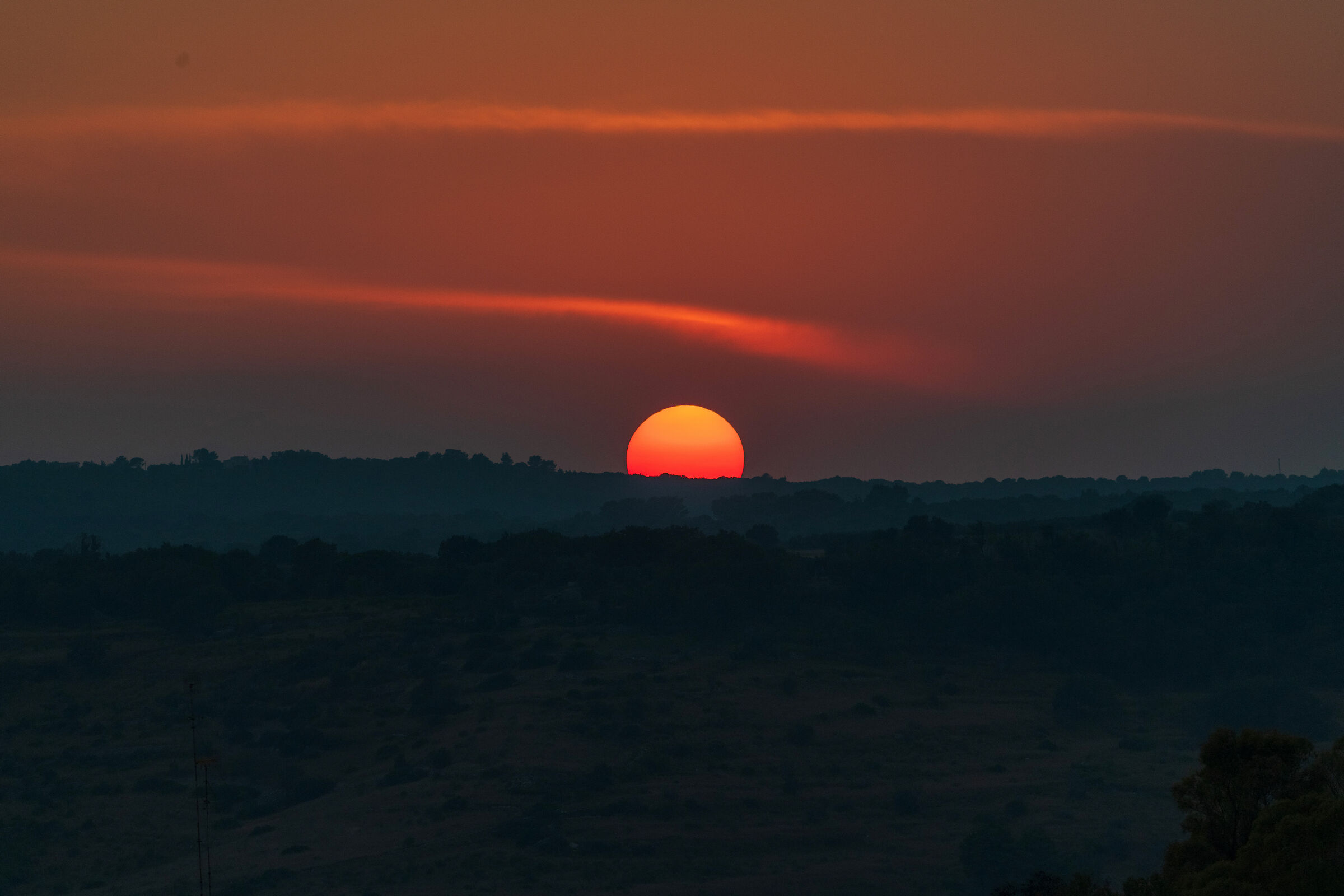 When the sun goes to sleep