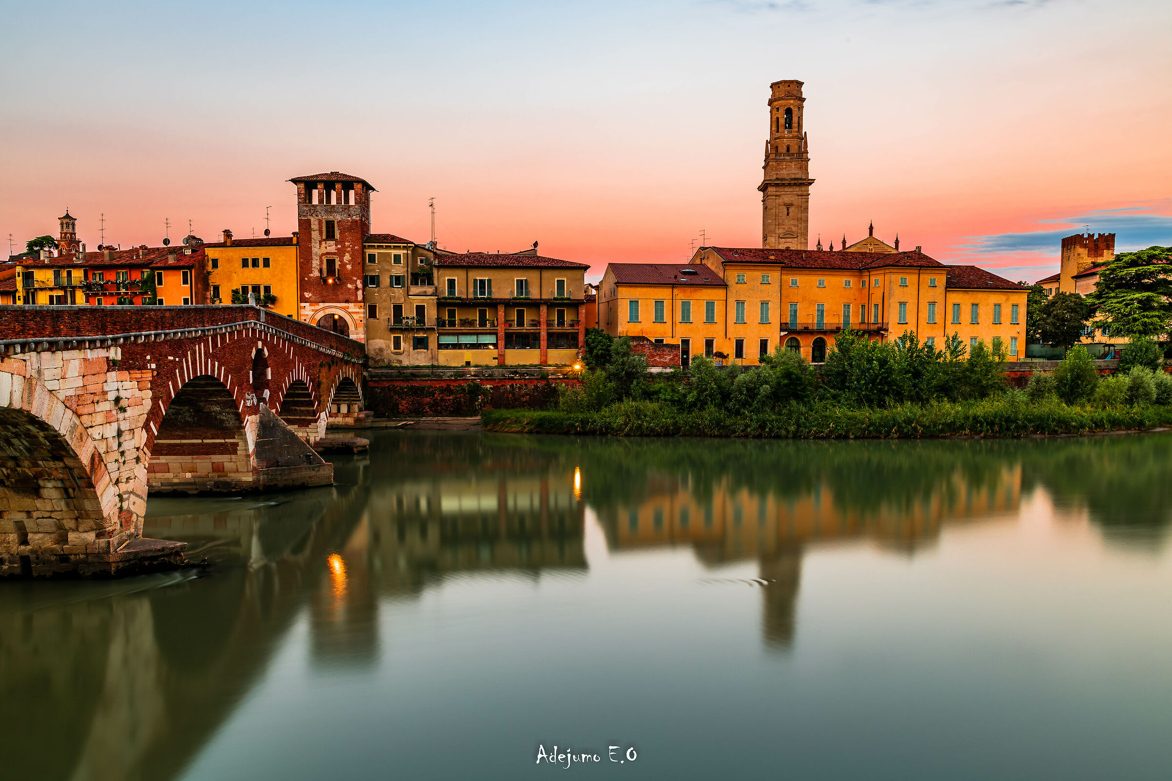 From the Verona Stone Bridge