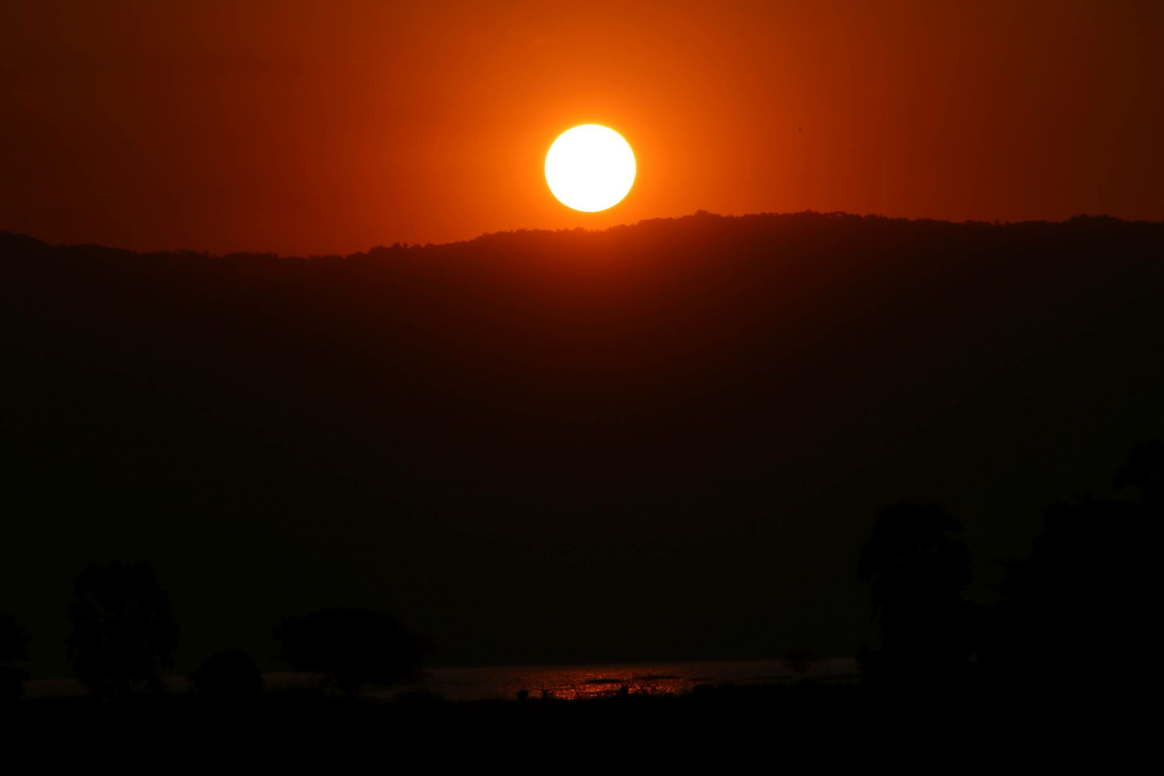 Everything is tinged with red