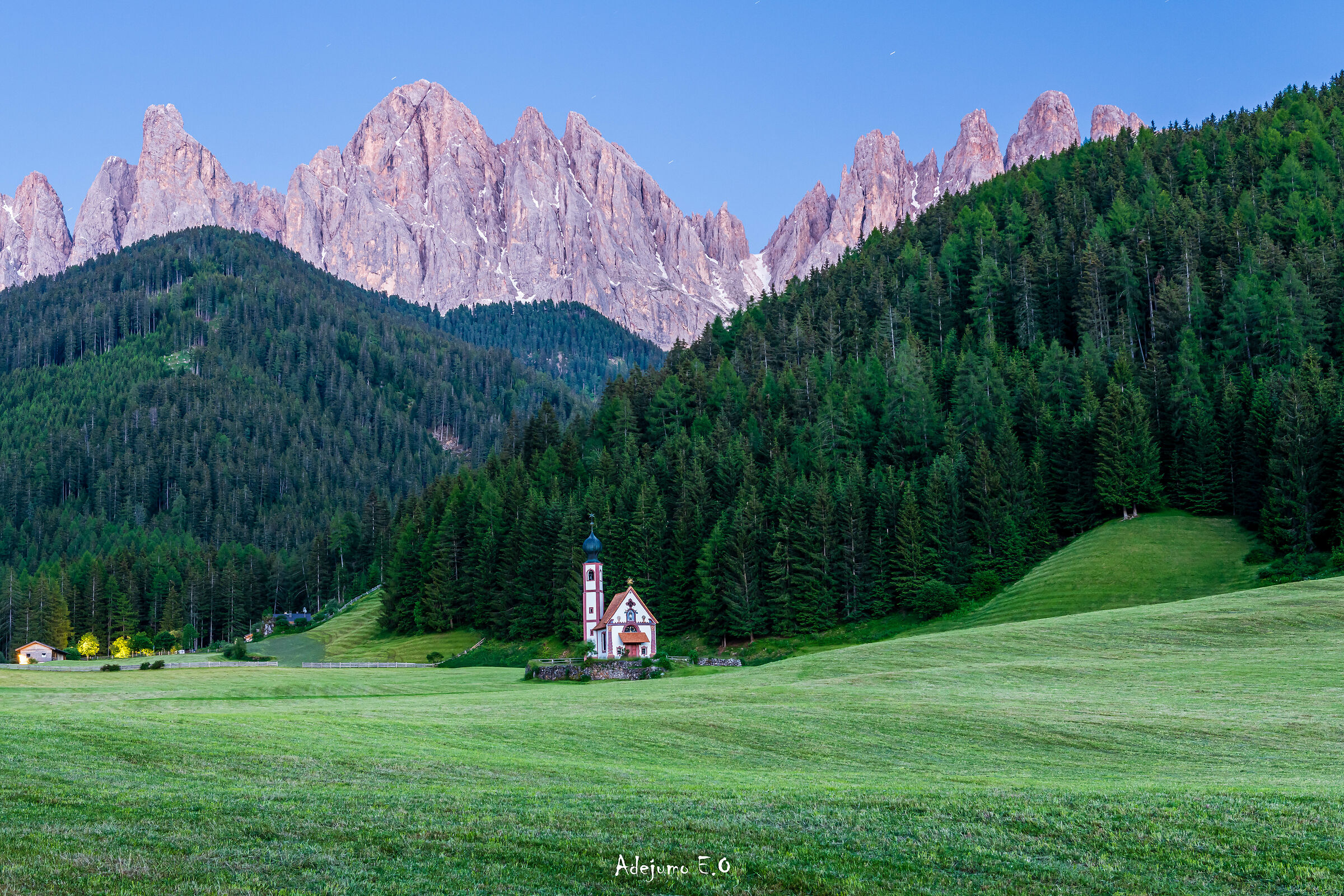 St. John in Ranui. Funes Valley