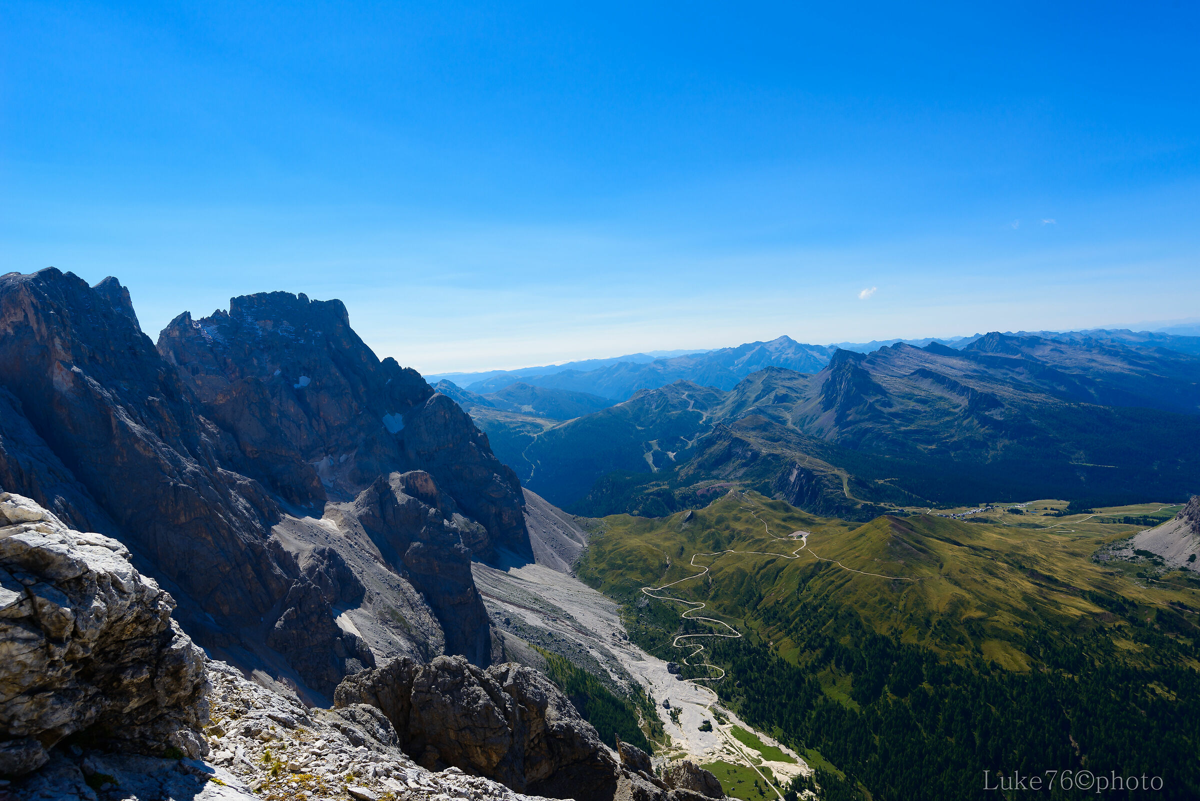 View from top Of Mulaz