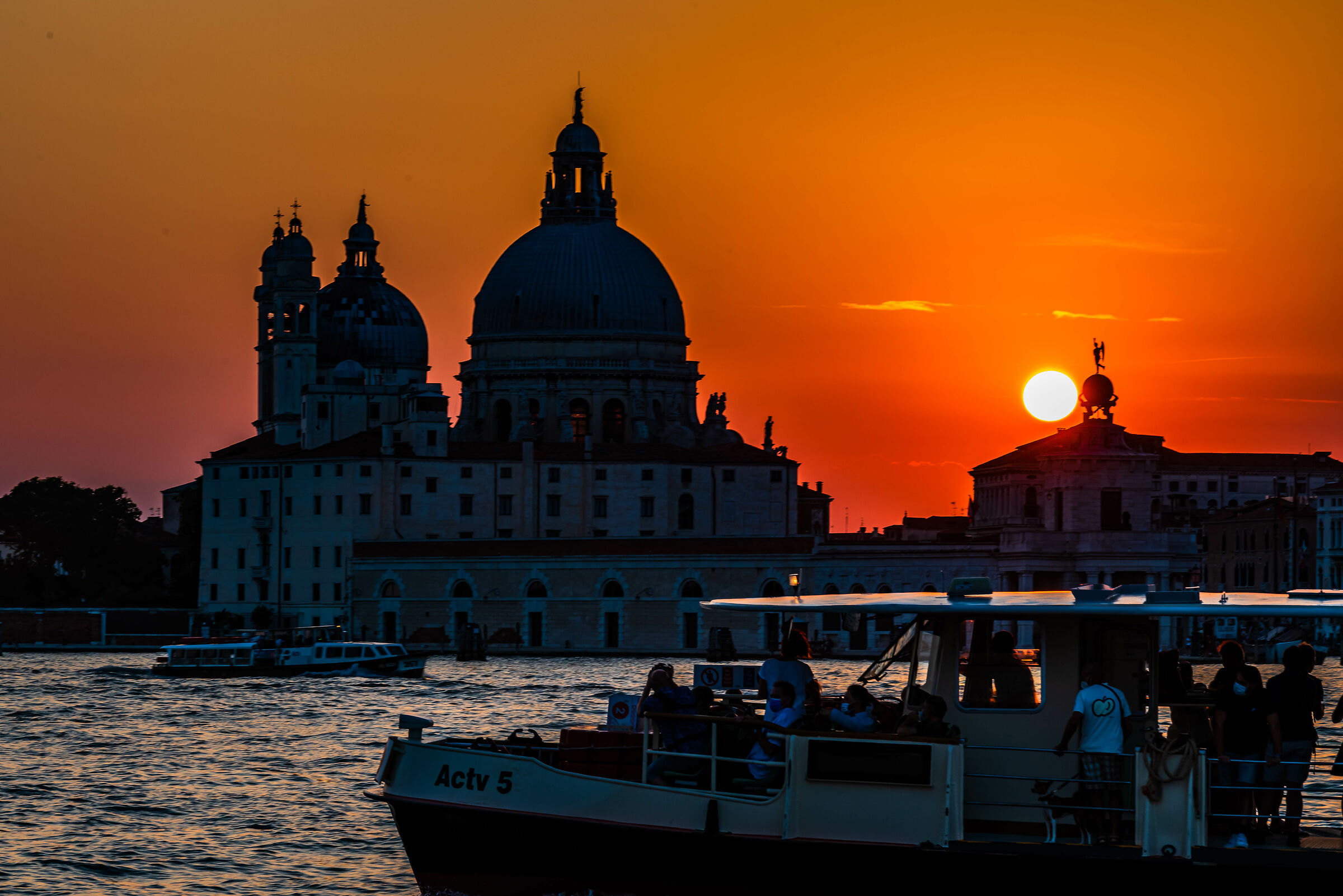Sunset in Venice