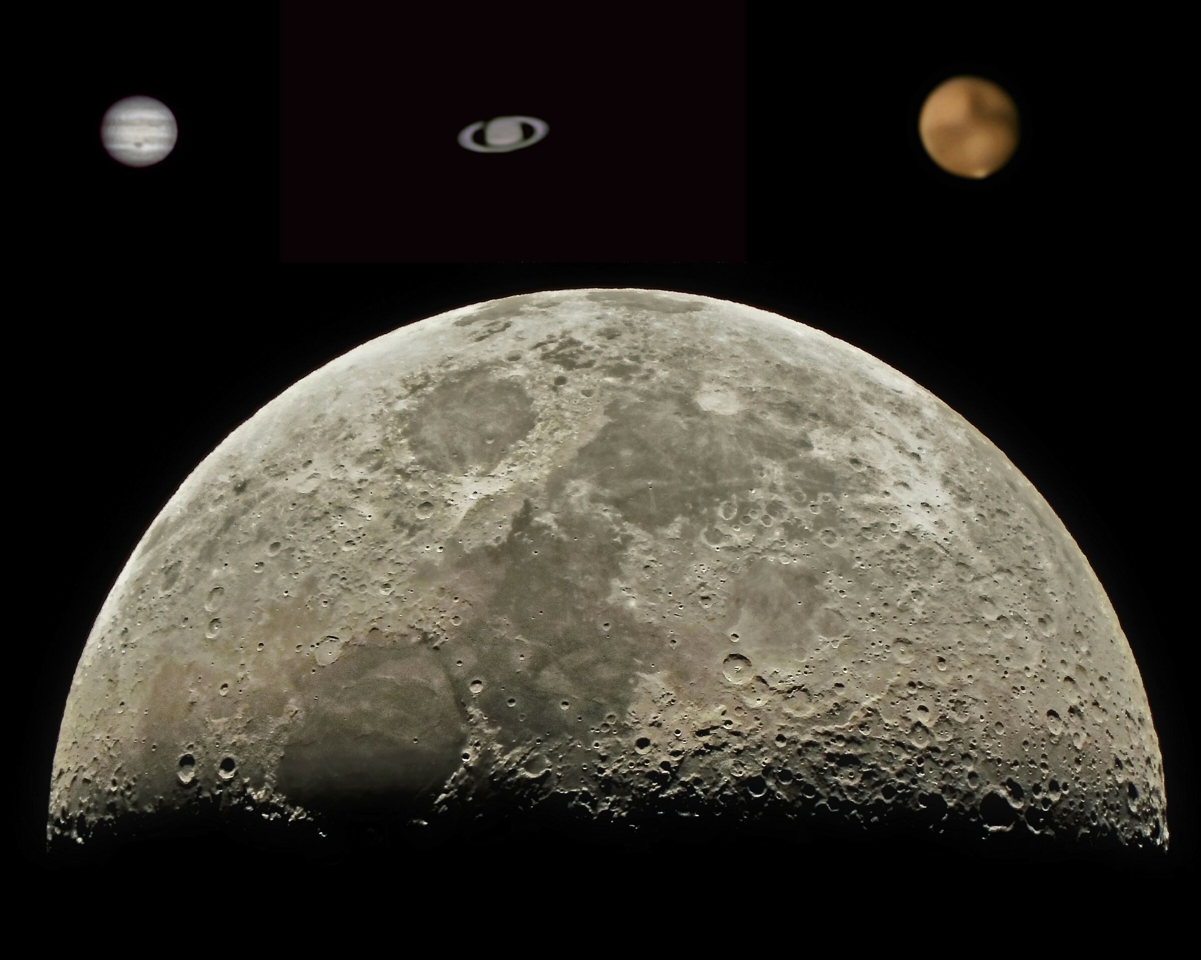 Luna e pianeti nikon p1000