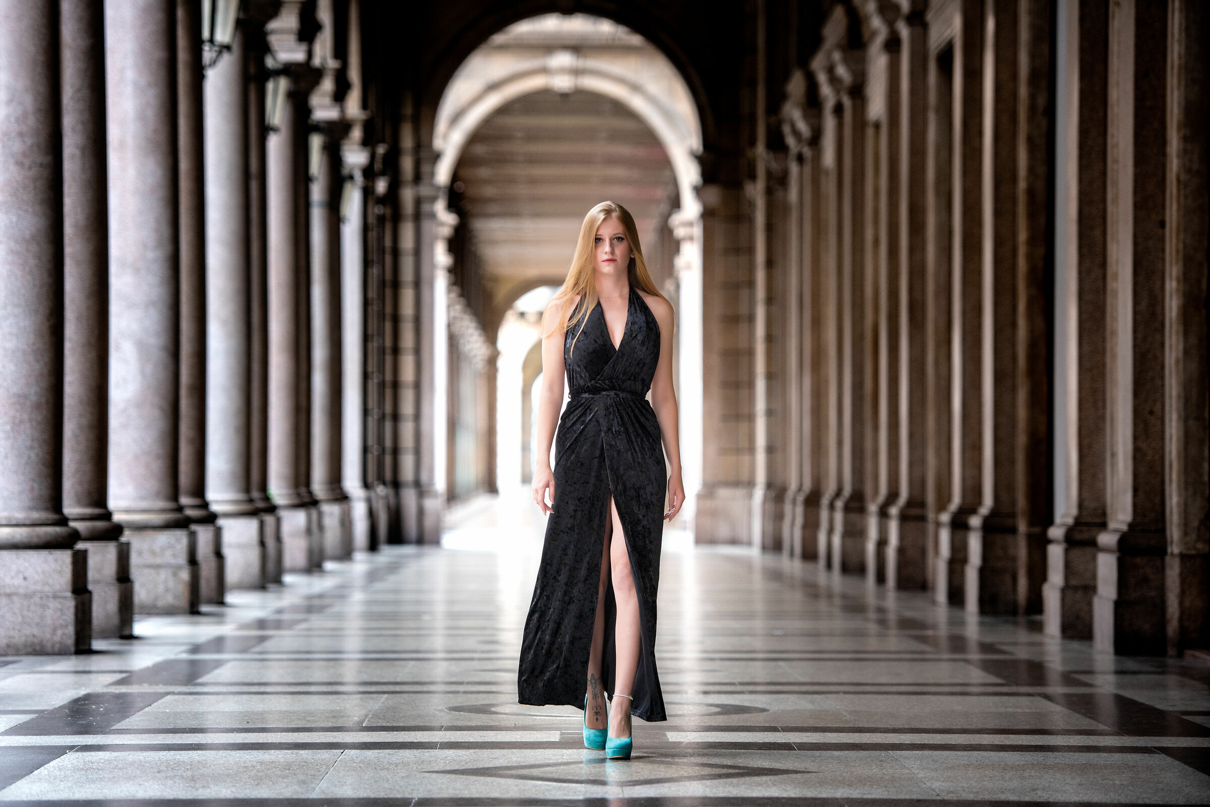 Walking on the Via Roma