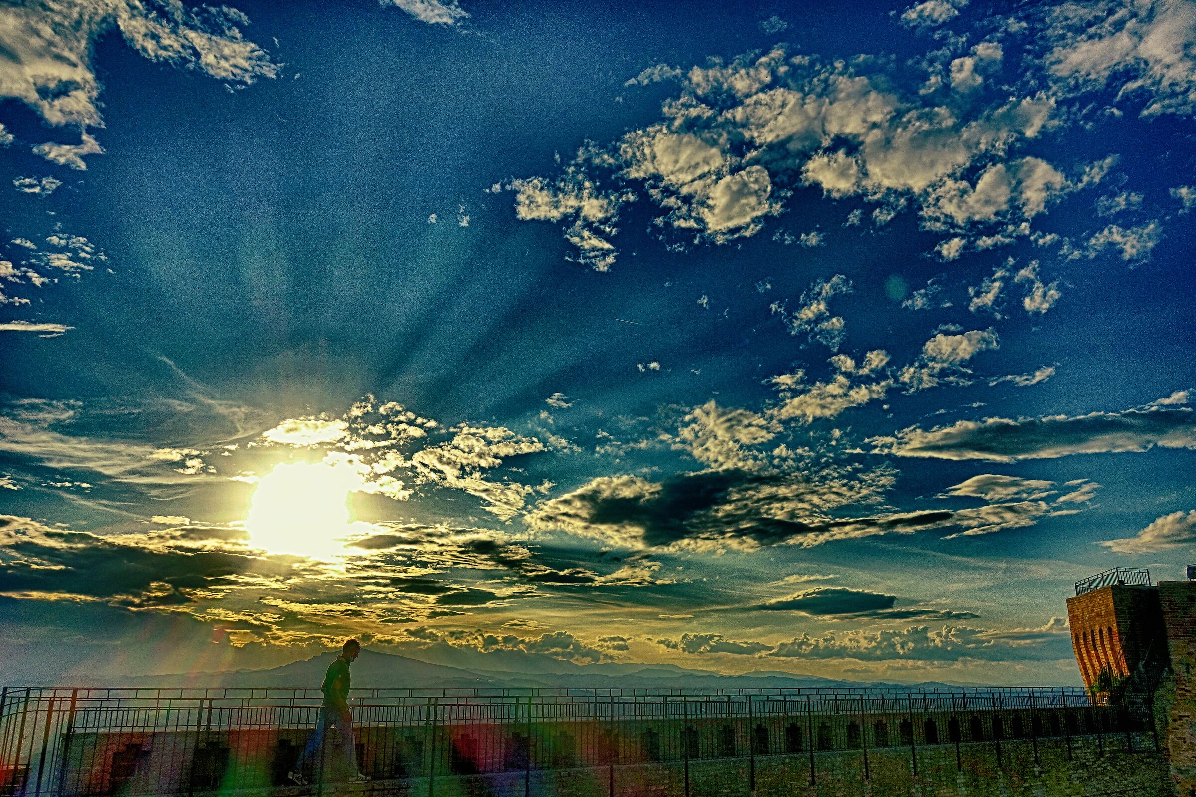 Acquaviva Picena - tramonto