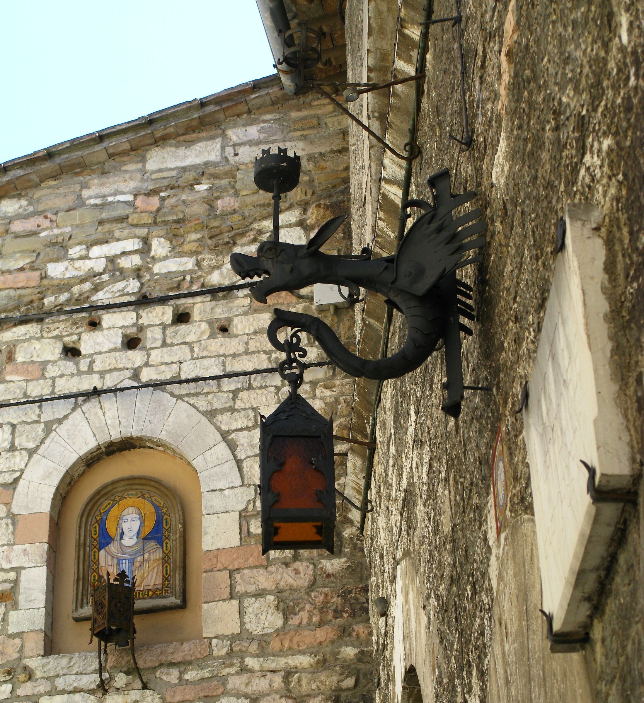 tipica lavorazione del ferro del periodo medioevale