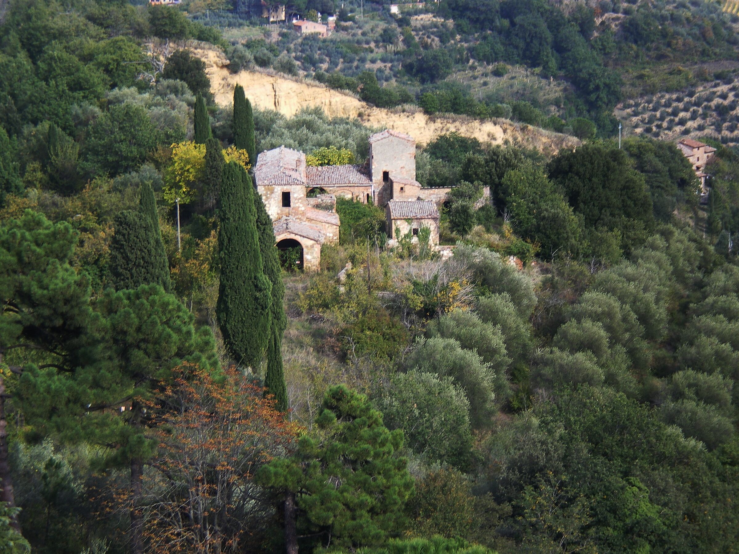 paesaggio visto dall'alto .