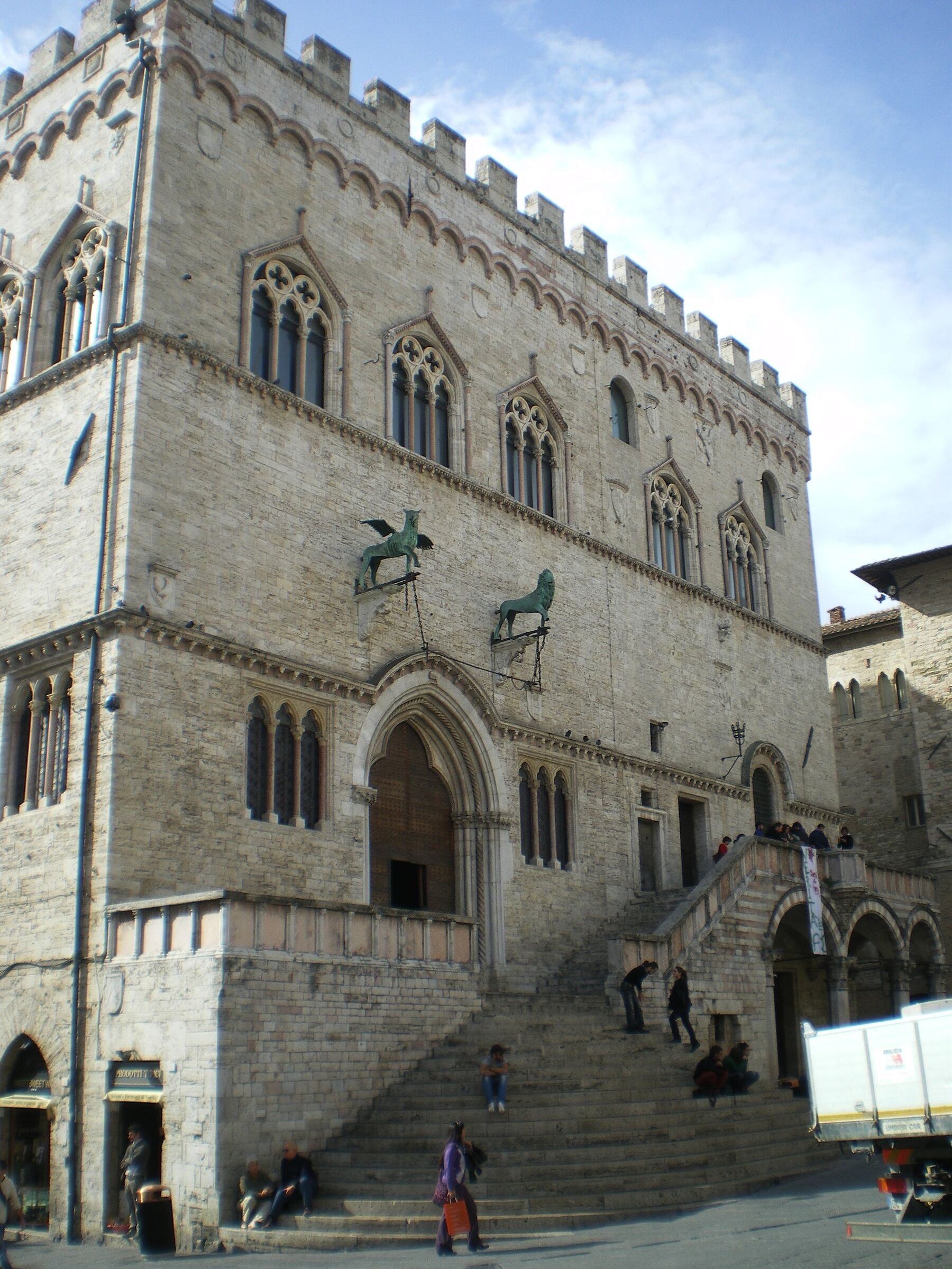 antico palazzo di perugia .