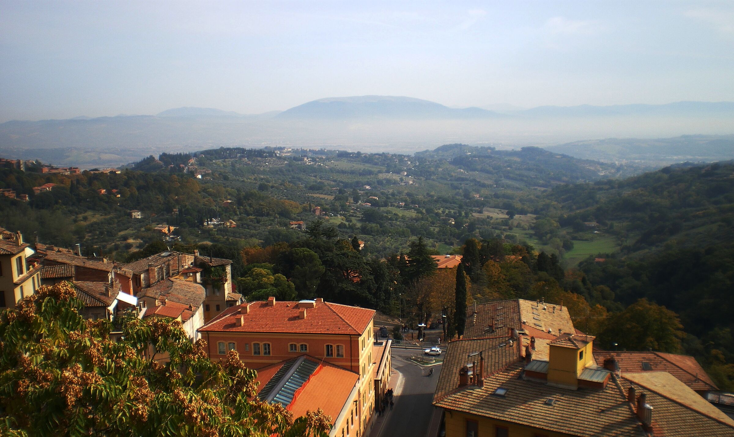 veduta panoramica da perugia