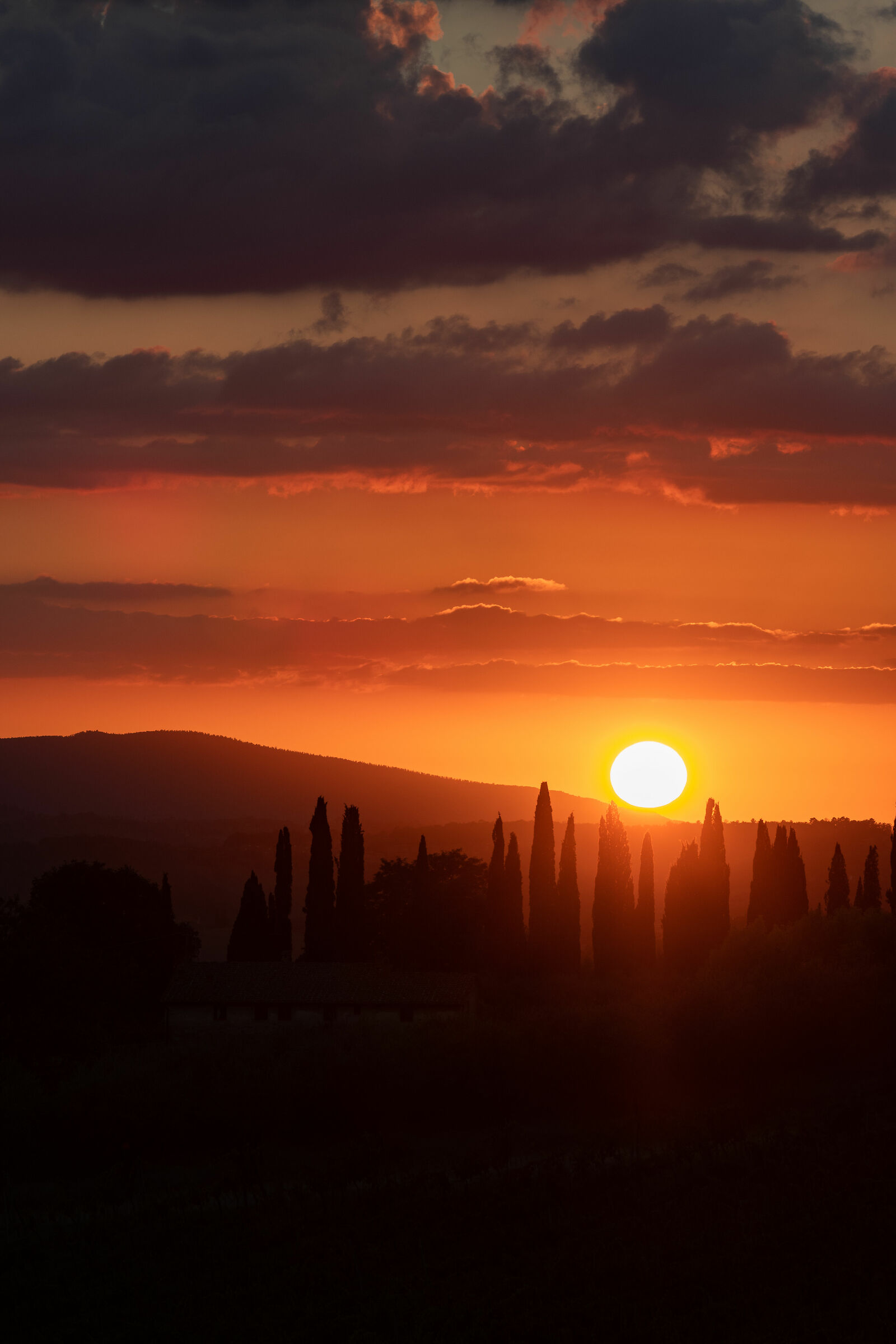tramonto toscano