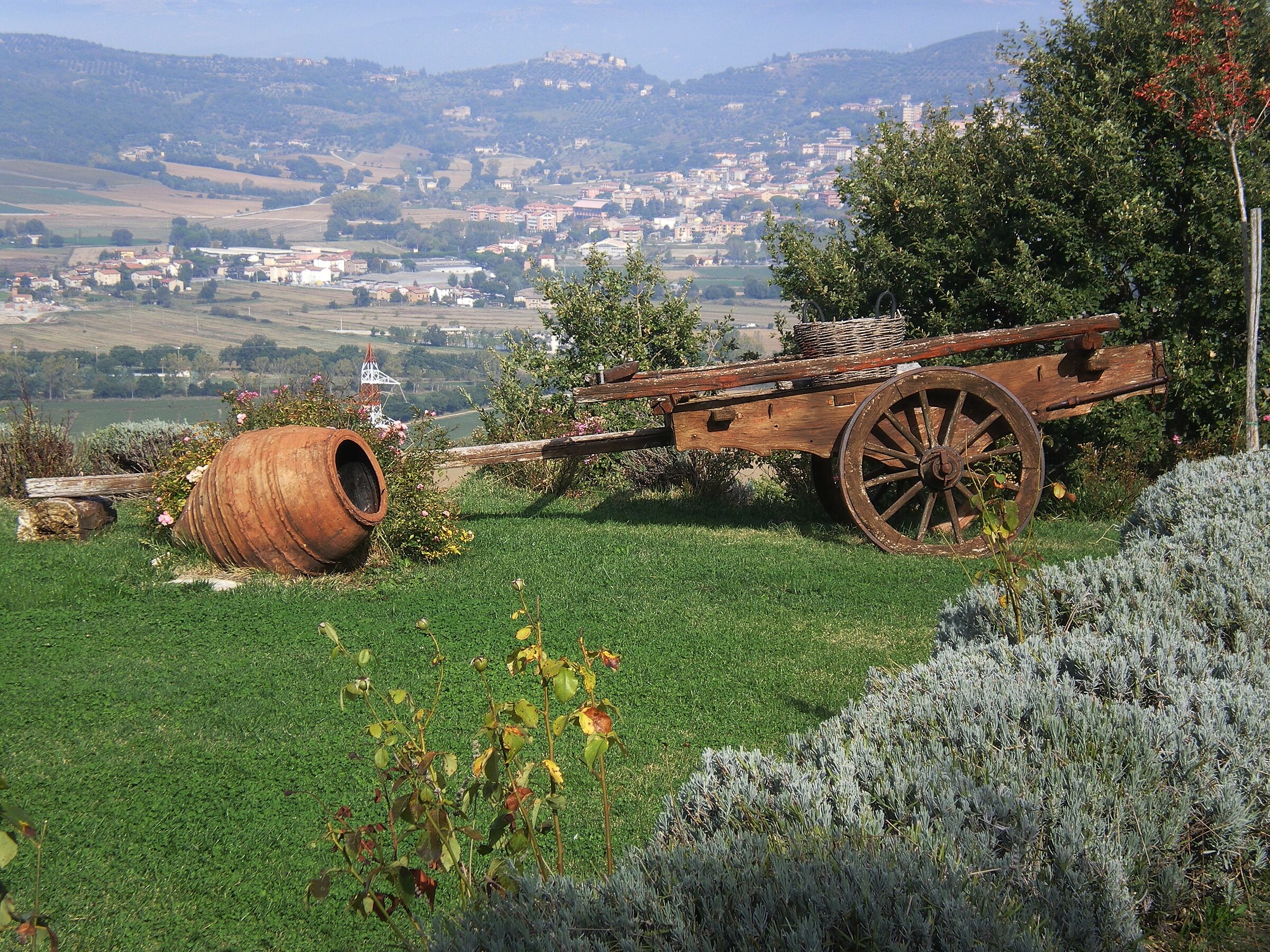 LANDSCAPE WITH VIEWS OF LAKE TRASIMENO.