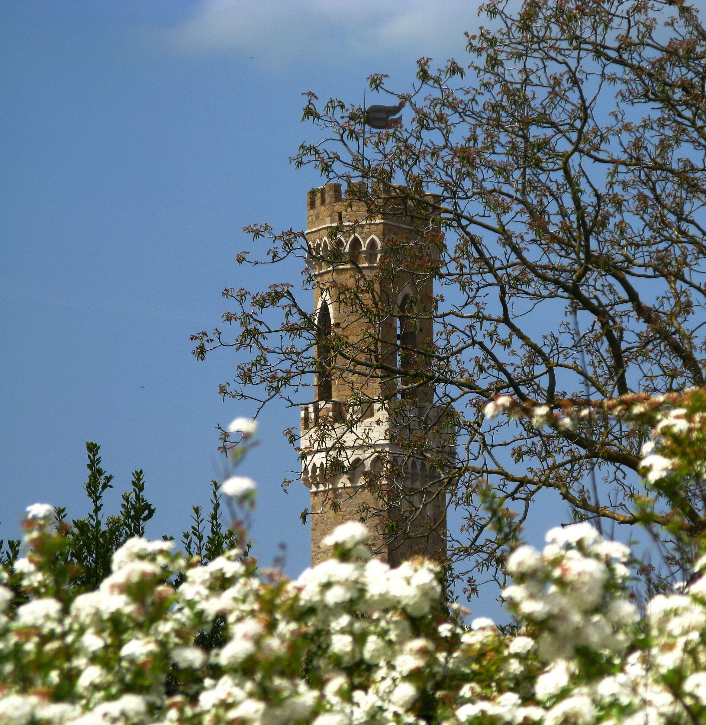tipico di un antico palazzo della toscana