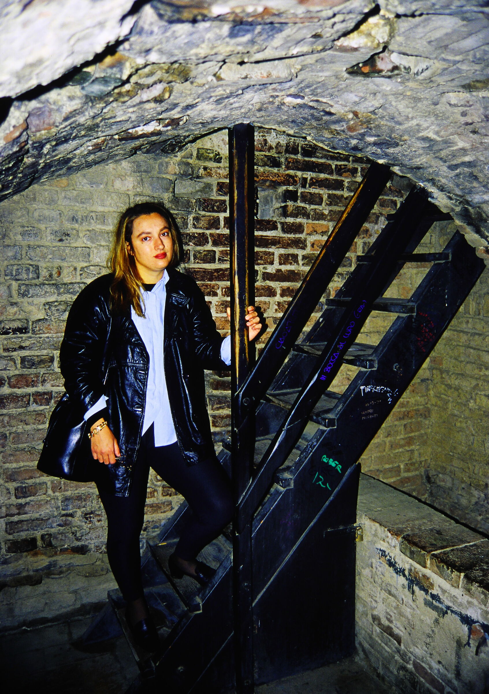 Siena , salendo la torre...