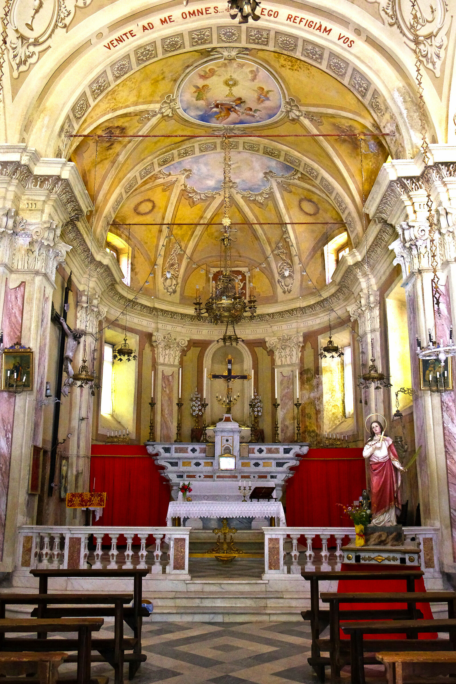Tuna Church, village of Valbrevenna (GE)
